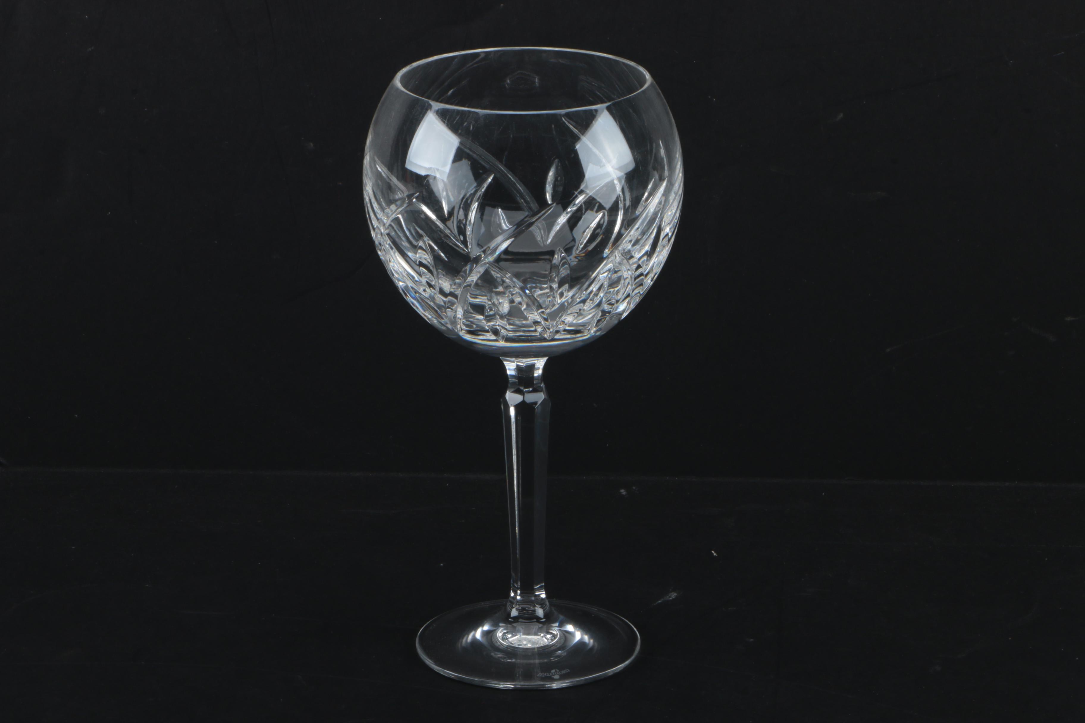 Waterford  Crystal "Lucerne" Balloon Wine Glasses