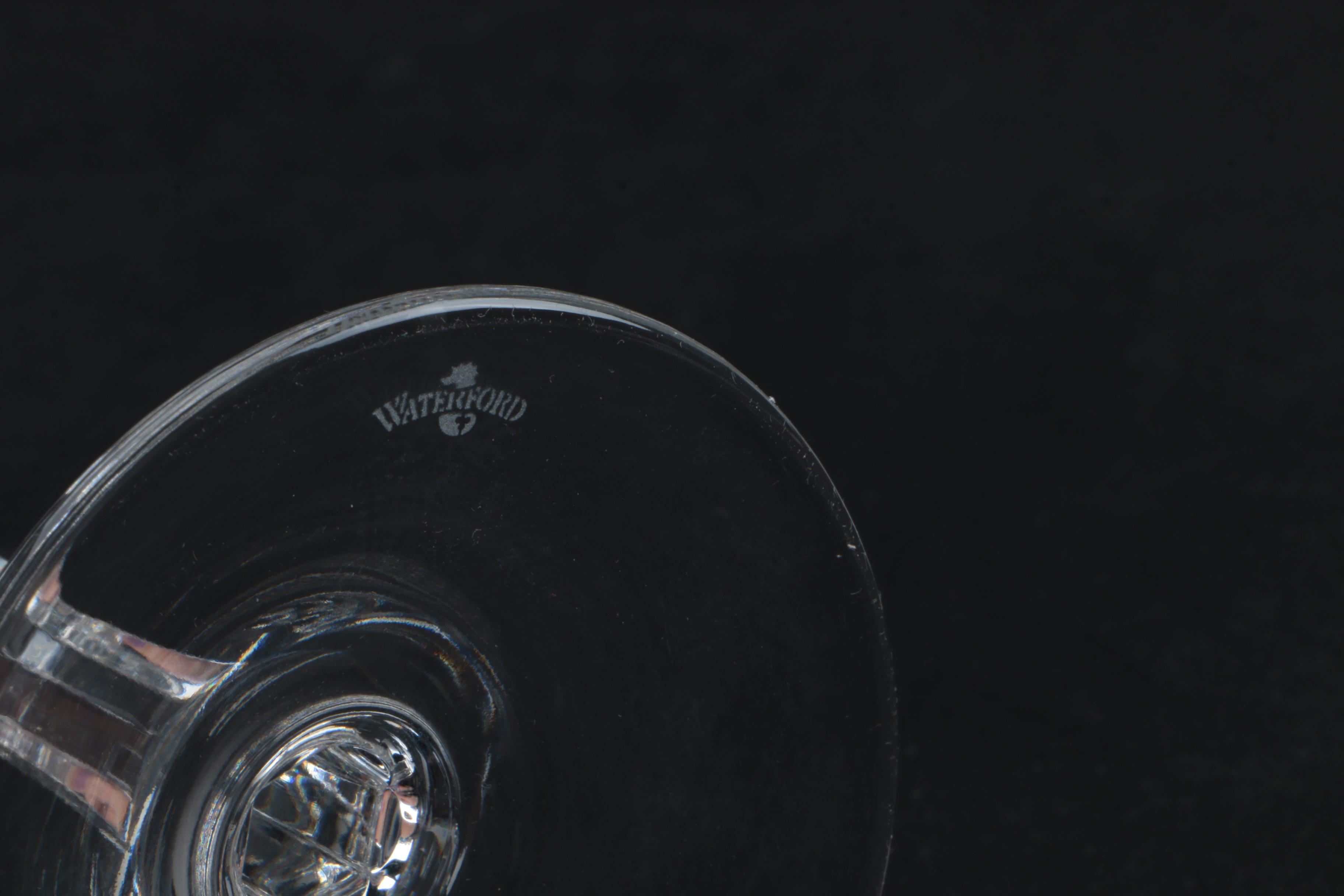 Waterford  Crystal "Lucerne" Balloon Wine Glasses