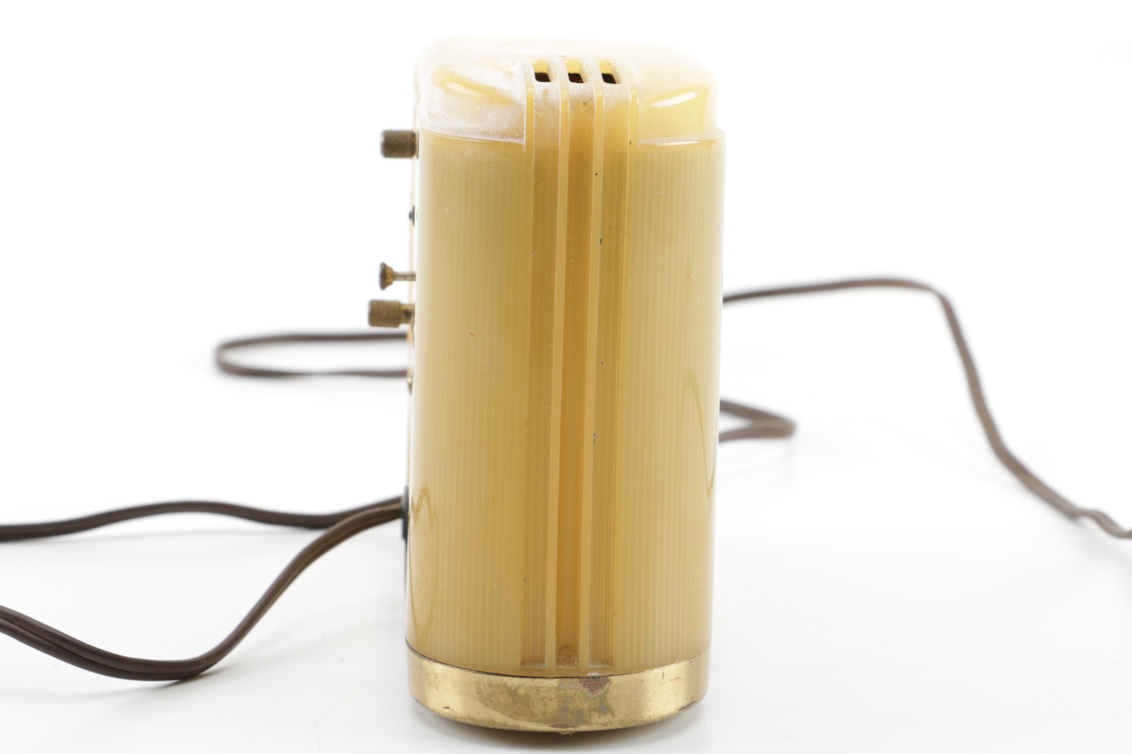 Mid Century Modern "Moonbeam" Alarm Clock by Westclox