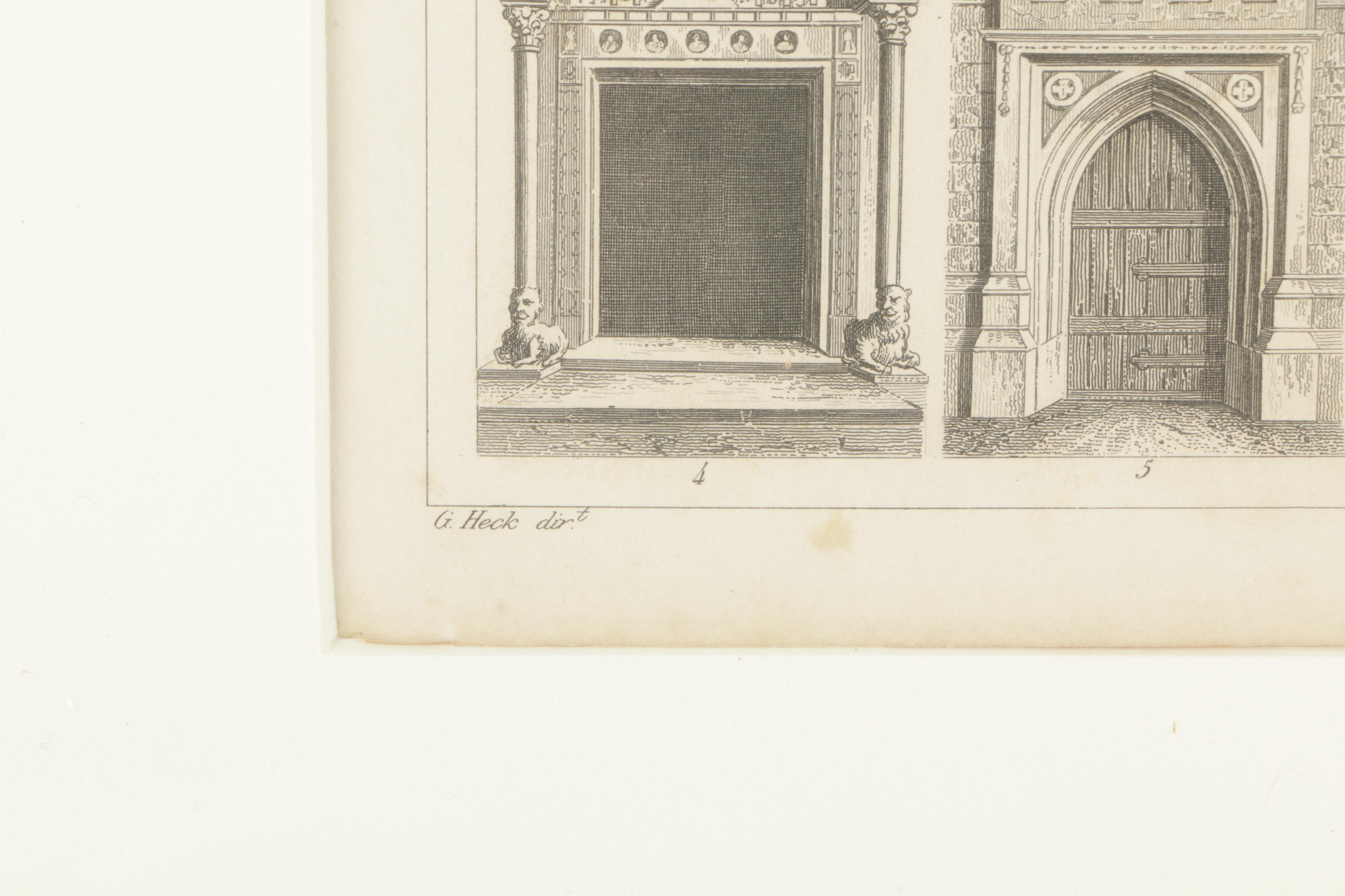 Henry Winkles Engraving on Paper of Freiburg Minster