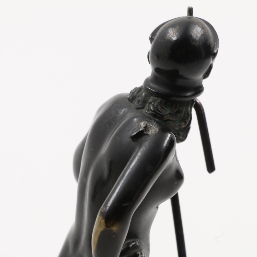 Wilhelm Wandschneider Classical Female Warrior Bronze Sculpture