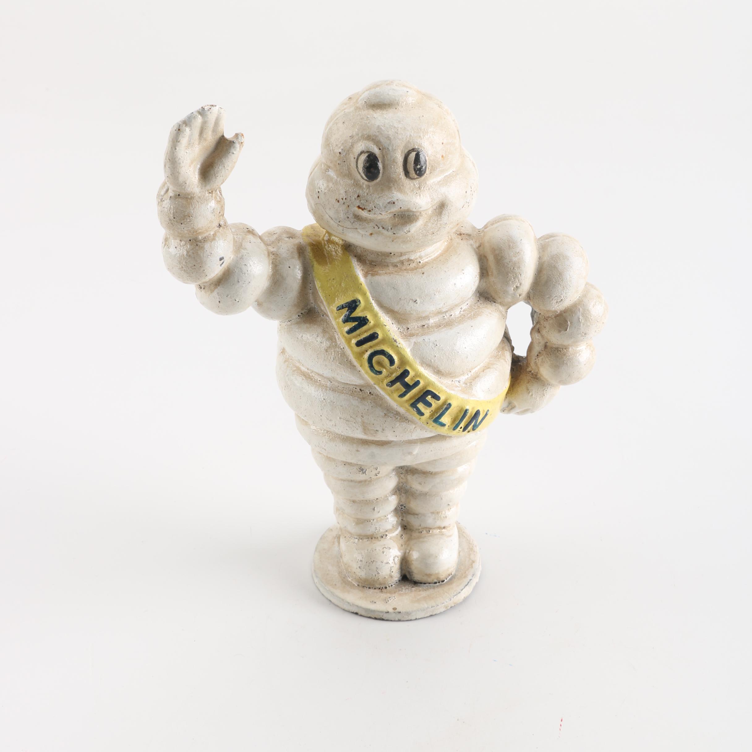 Cast Iron Michelin Man Bank