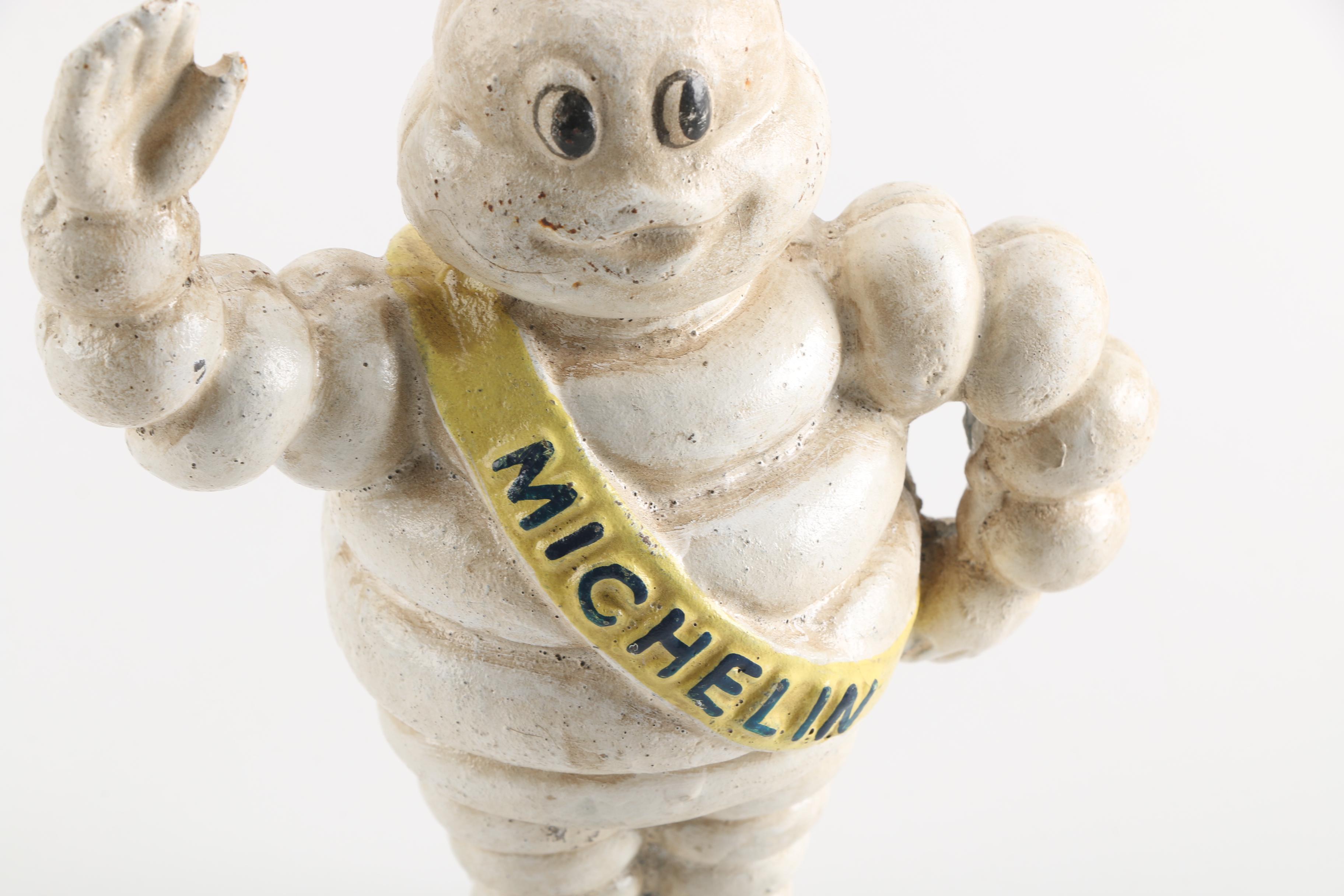 Cast Iron Michelin Man Bank