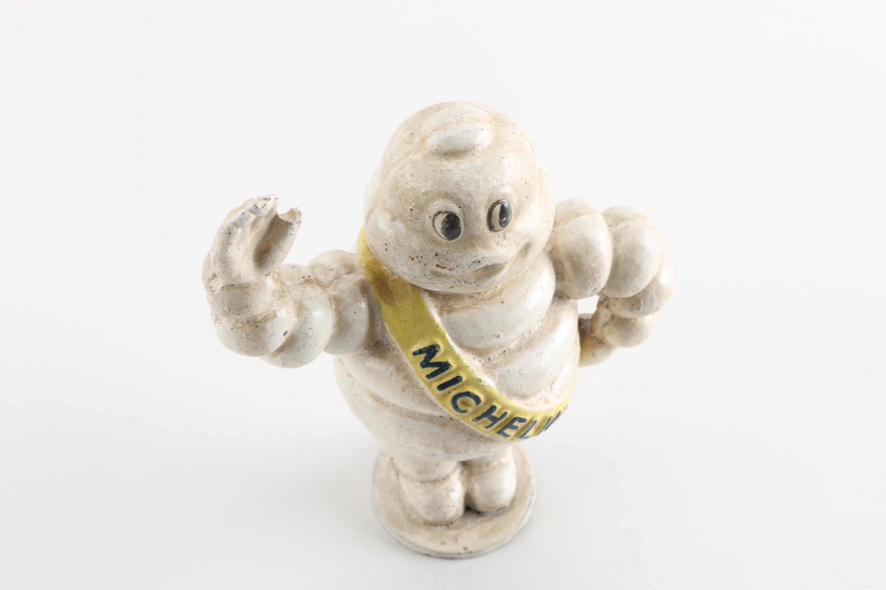 Cast Iron Michelin Man Bank