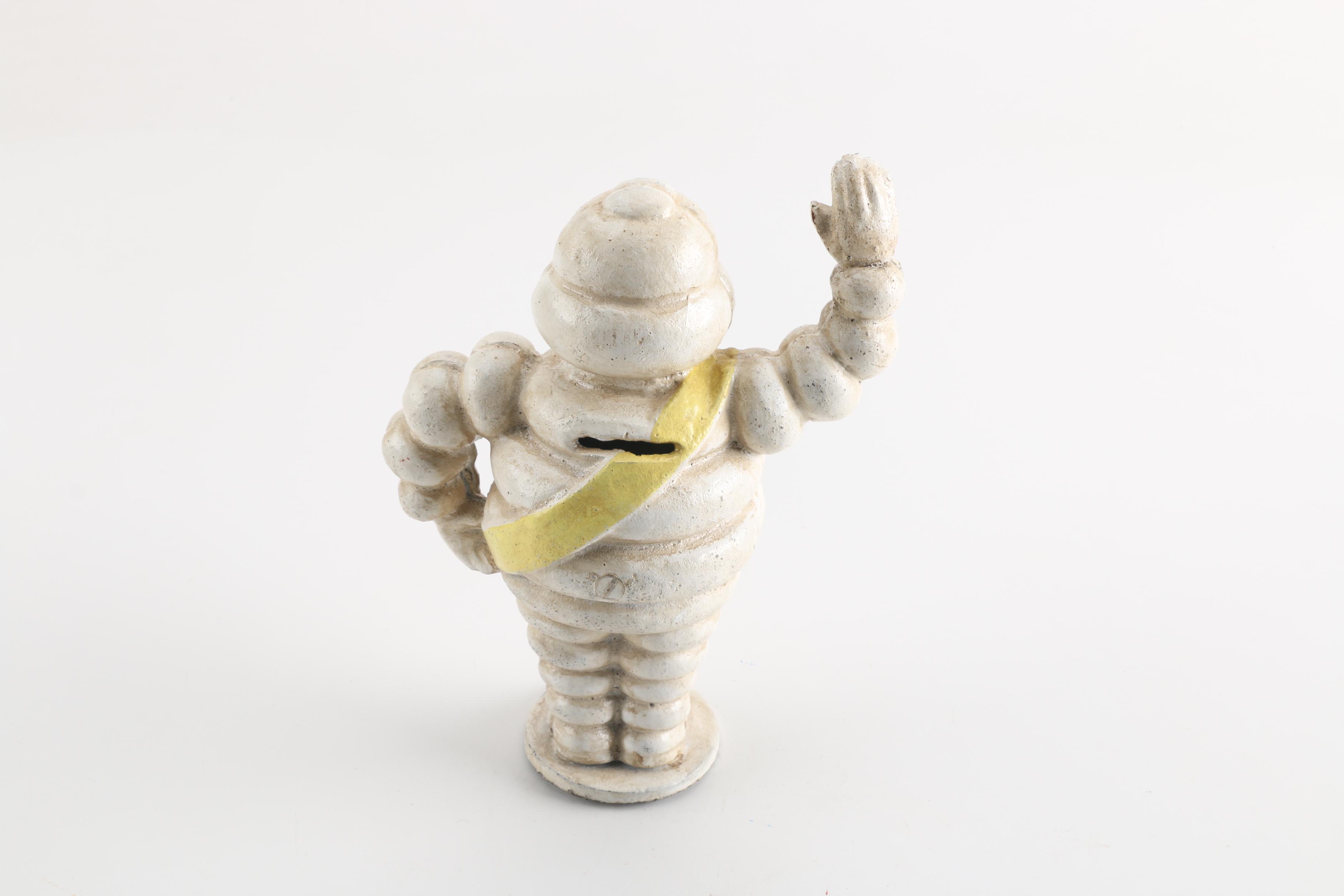 Cast Iron Michelin Man Bank