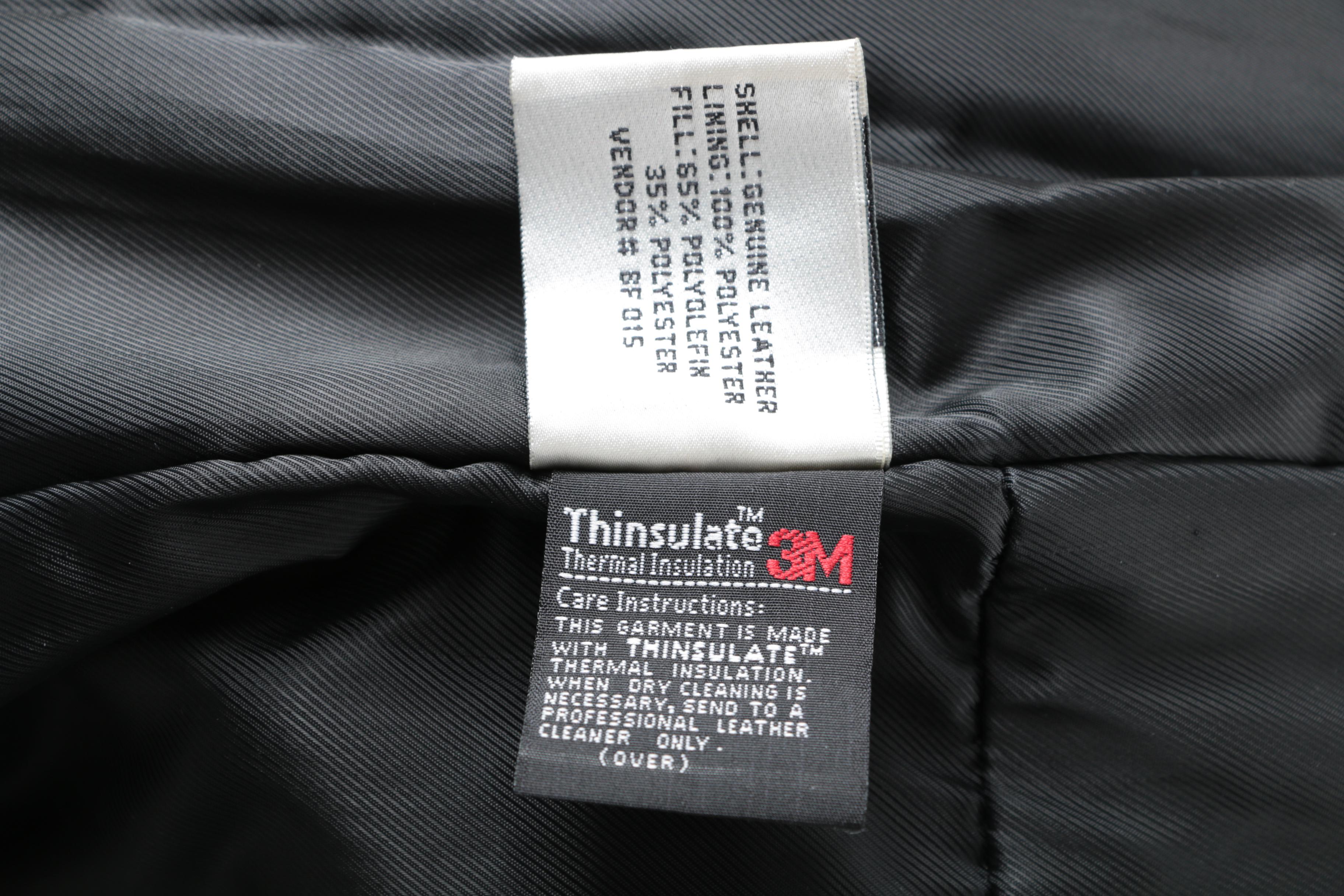 Women's LNR by la Nouvelle Renaissance Black Leather Coat