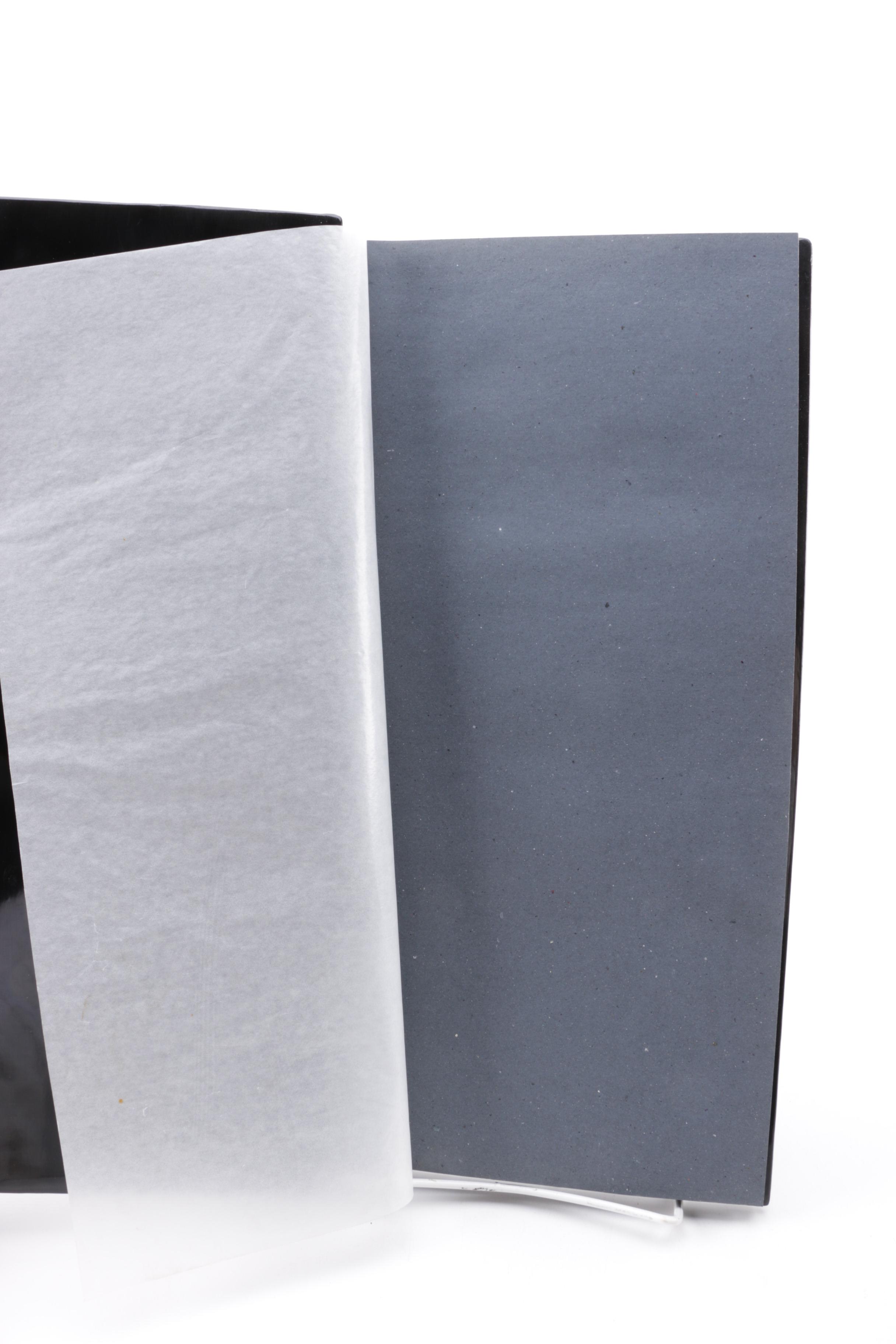 Pair of Scrapbooks with Cord Bindings