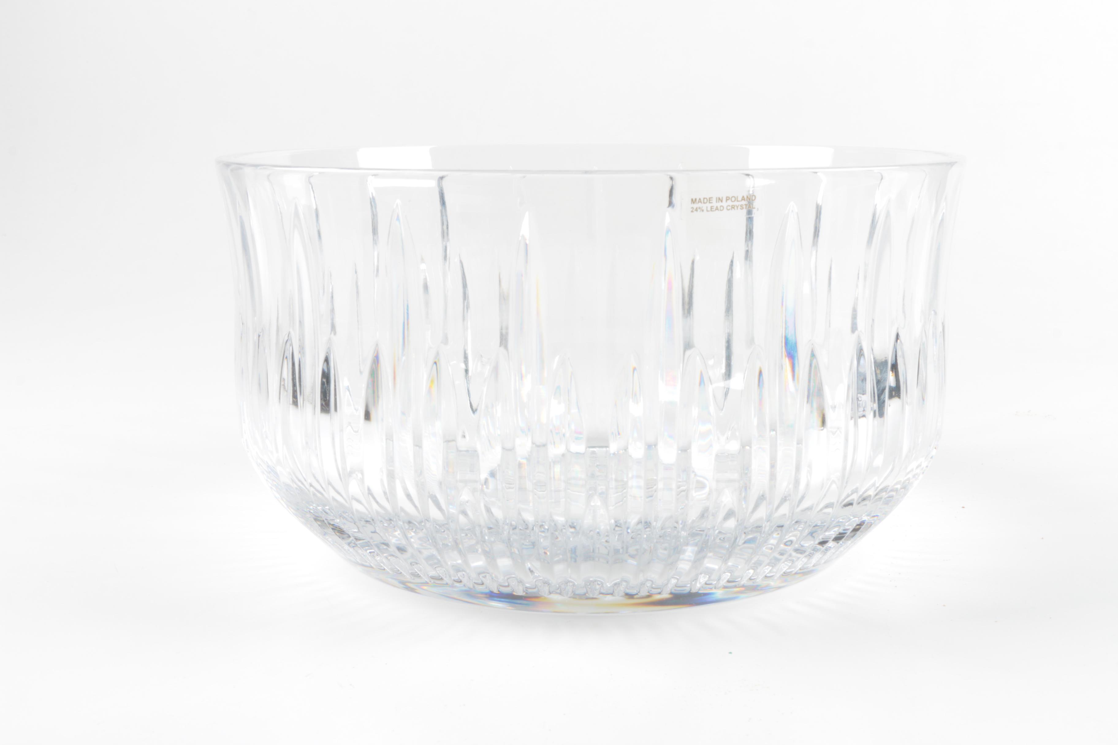 Polish Crystal Bowl
