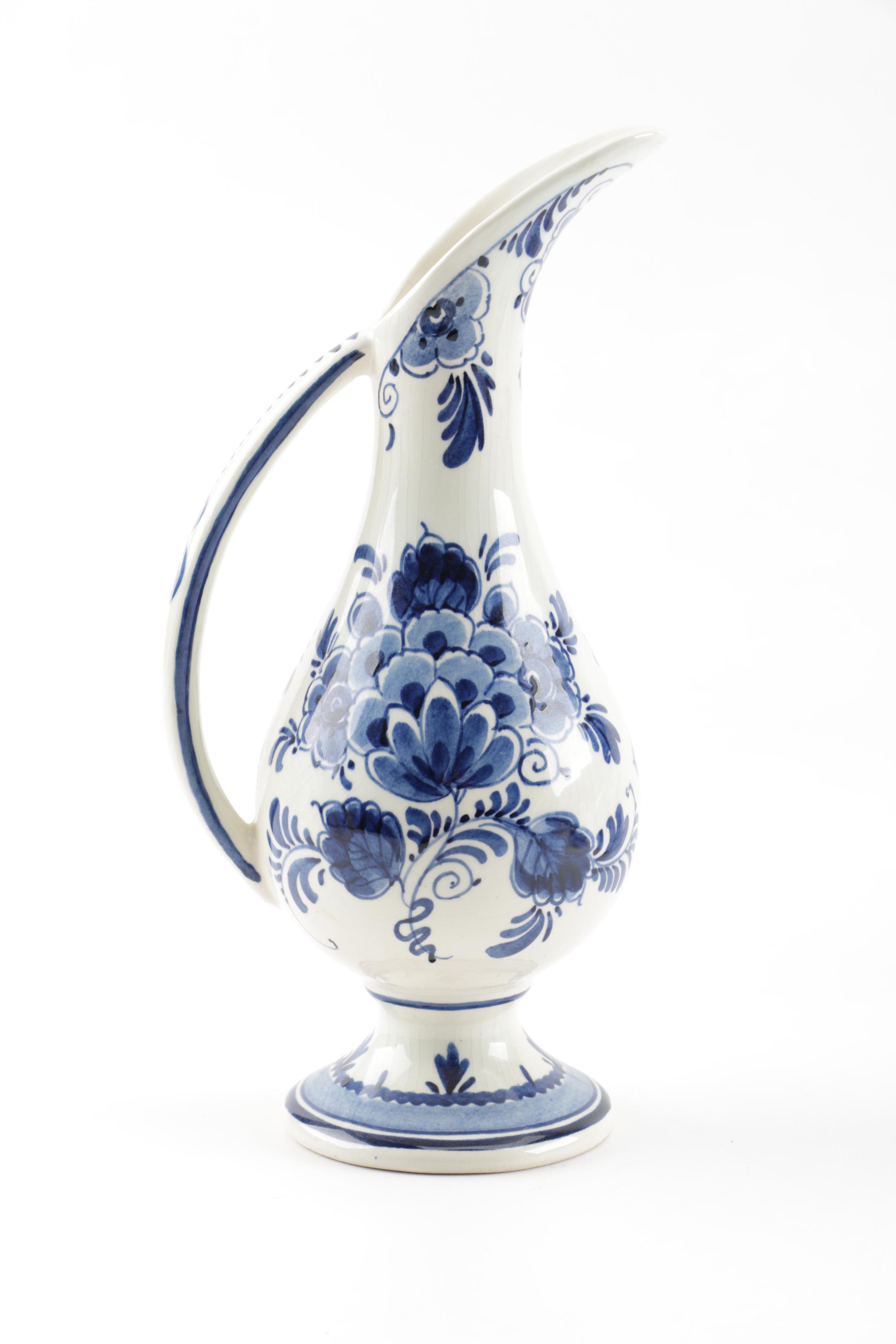 Hand Painted Delft and Other Tableware