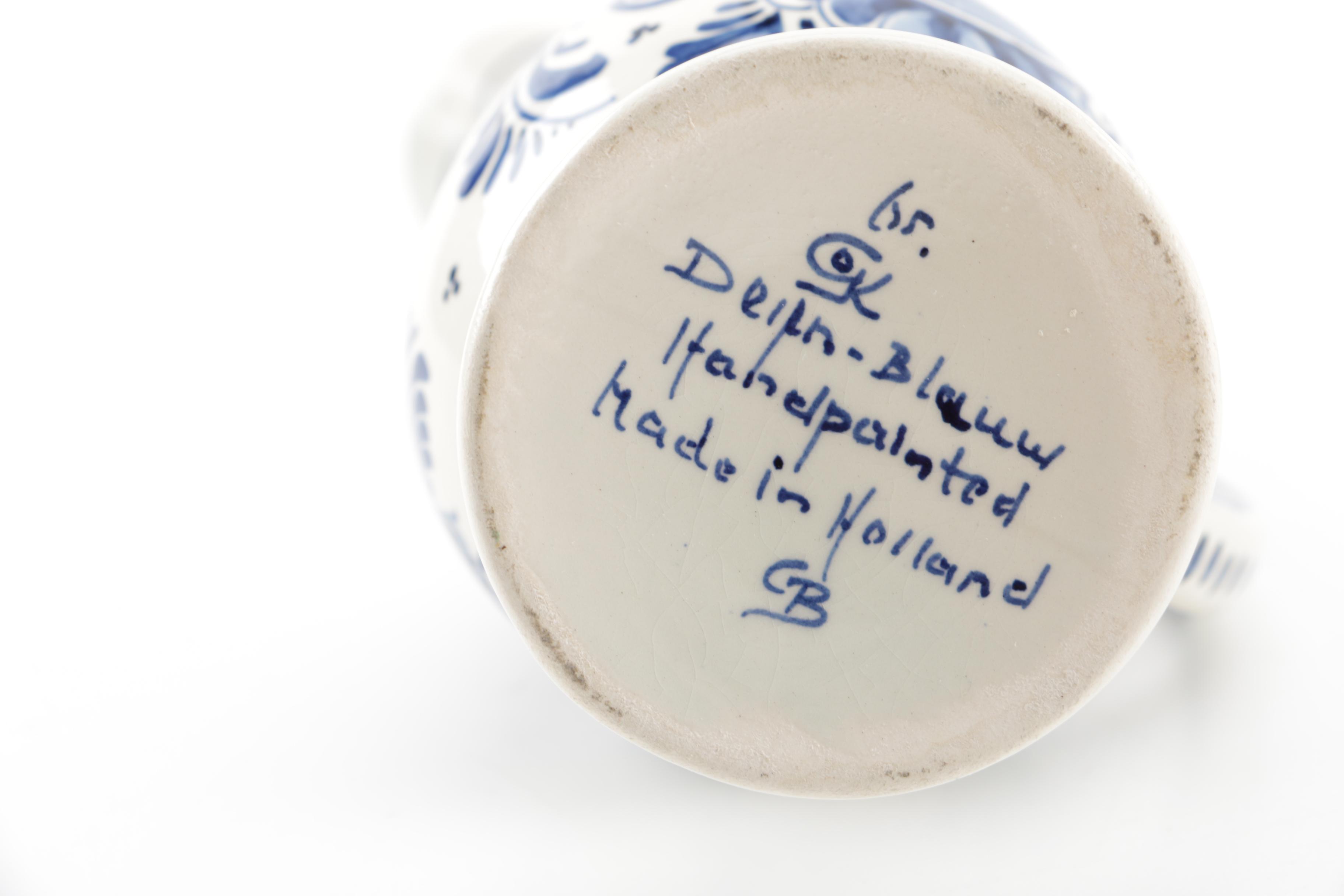 Hand Painted Delft and Other Tableware