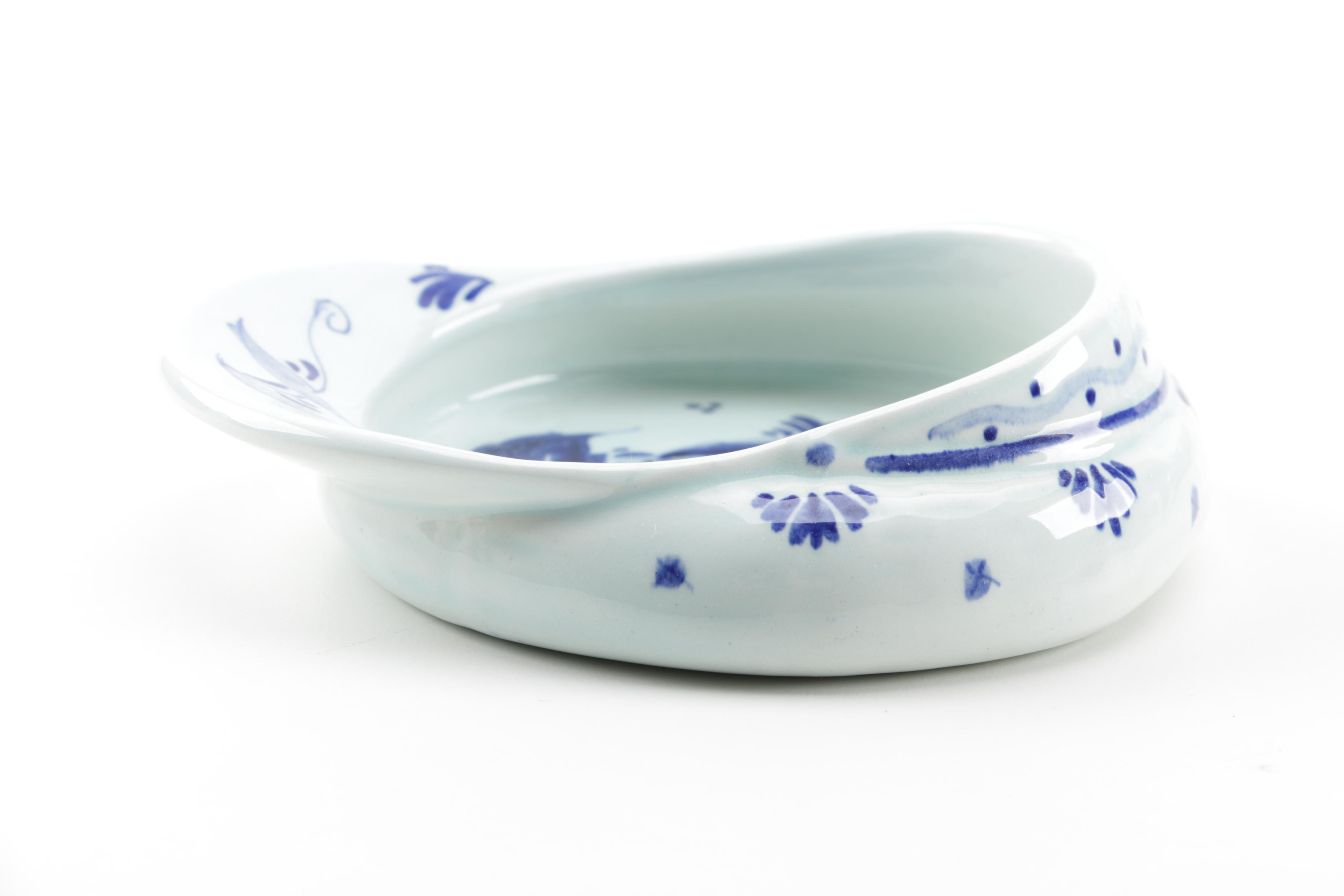 Hand Painted Delft and Other Tableware
