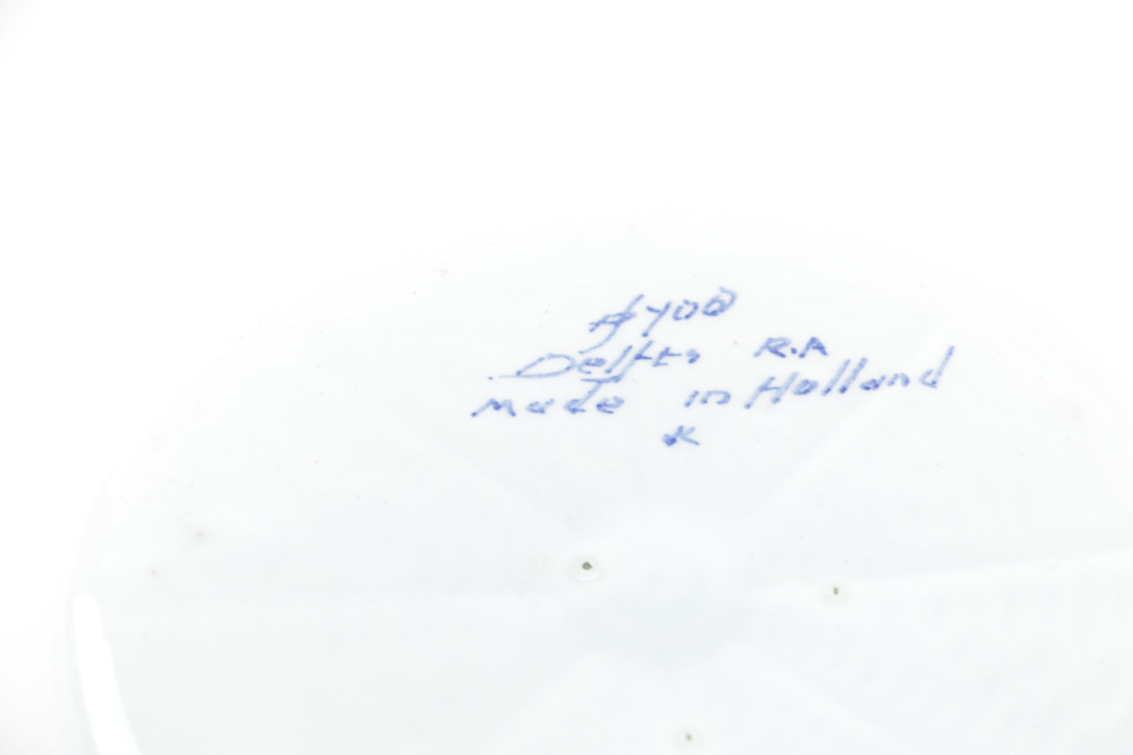 Hand Painted Delft and Other Tableware