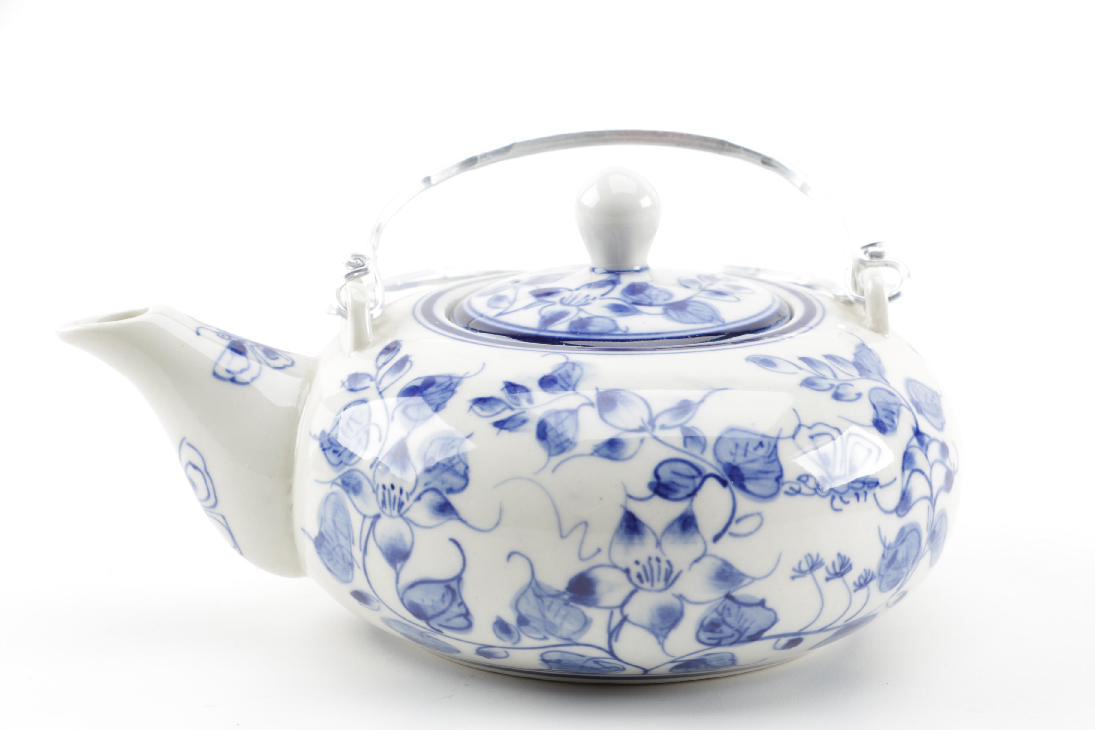 Hand Painted Delft and Other Tableware