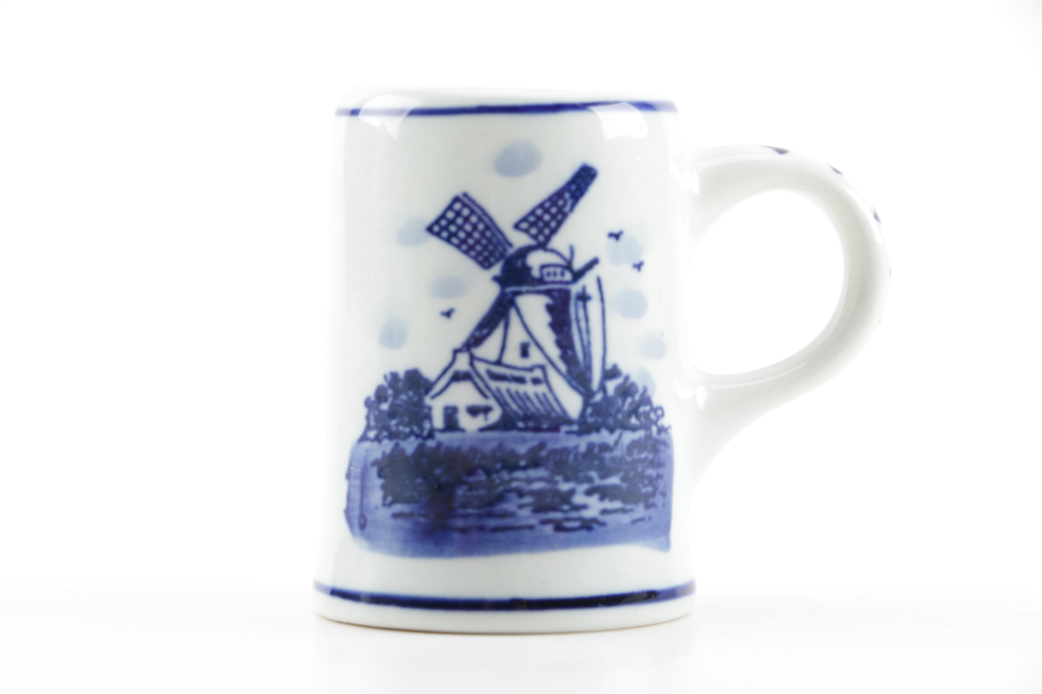 Hand Painted Delft and Other Tableware