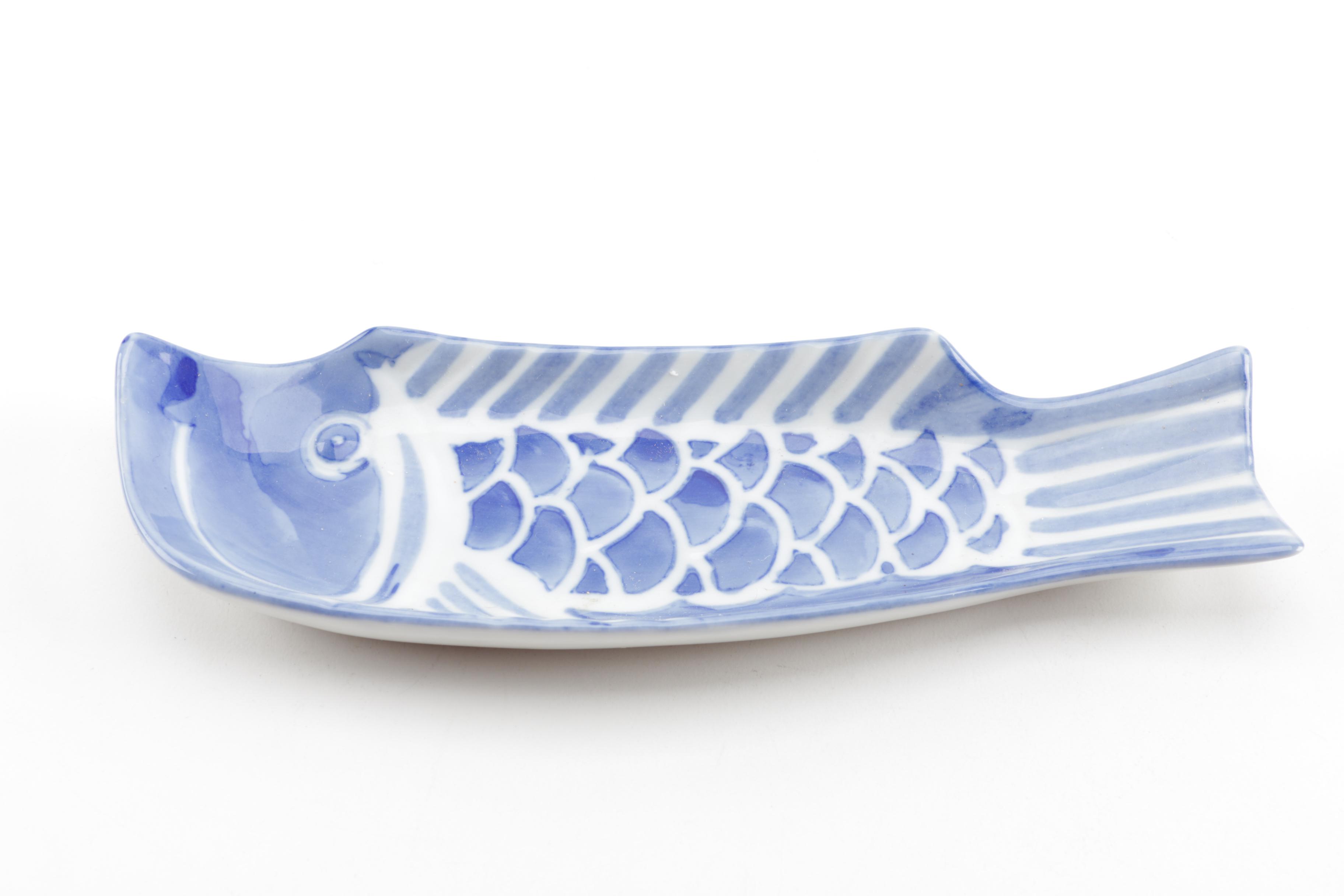 Hand Painted Delft and Other Tableware