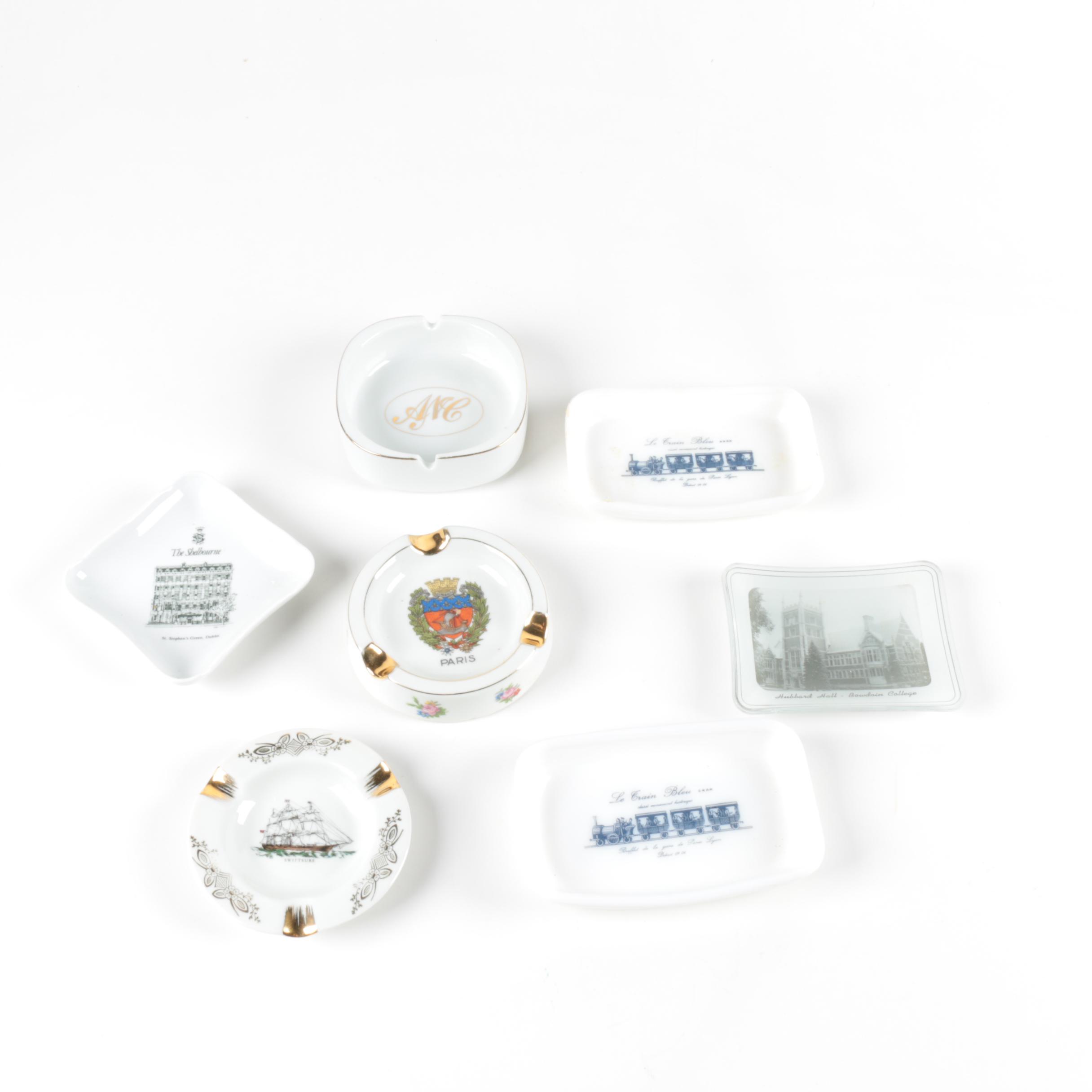 Porcelain and Glass Ash Receivers