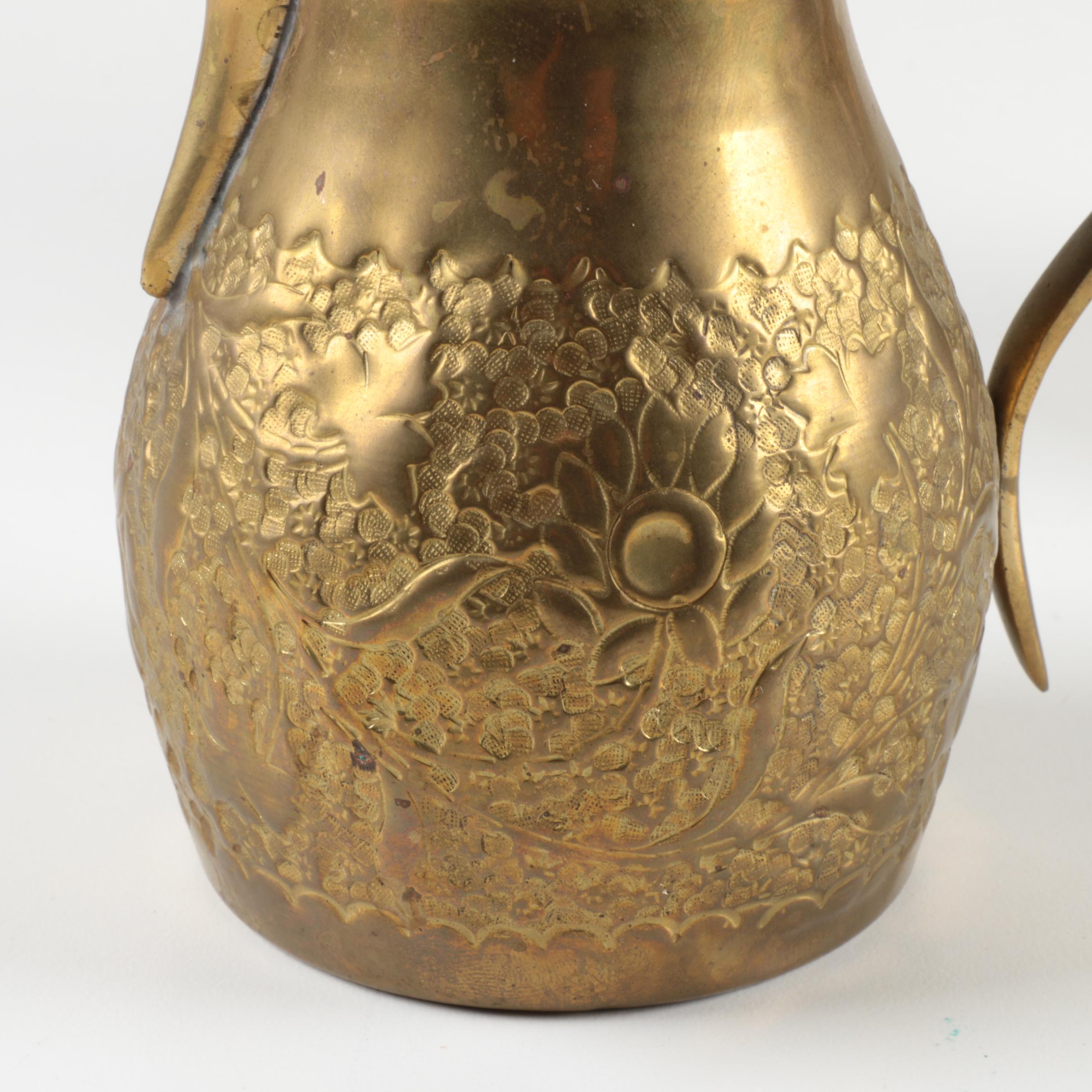 Middle Eastern Copper and Brass Serveware