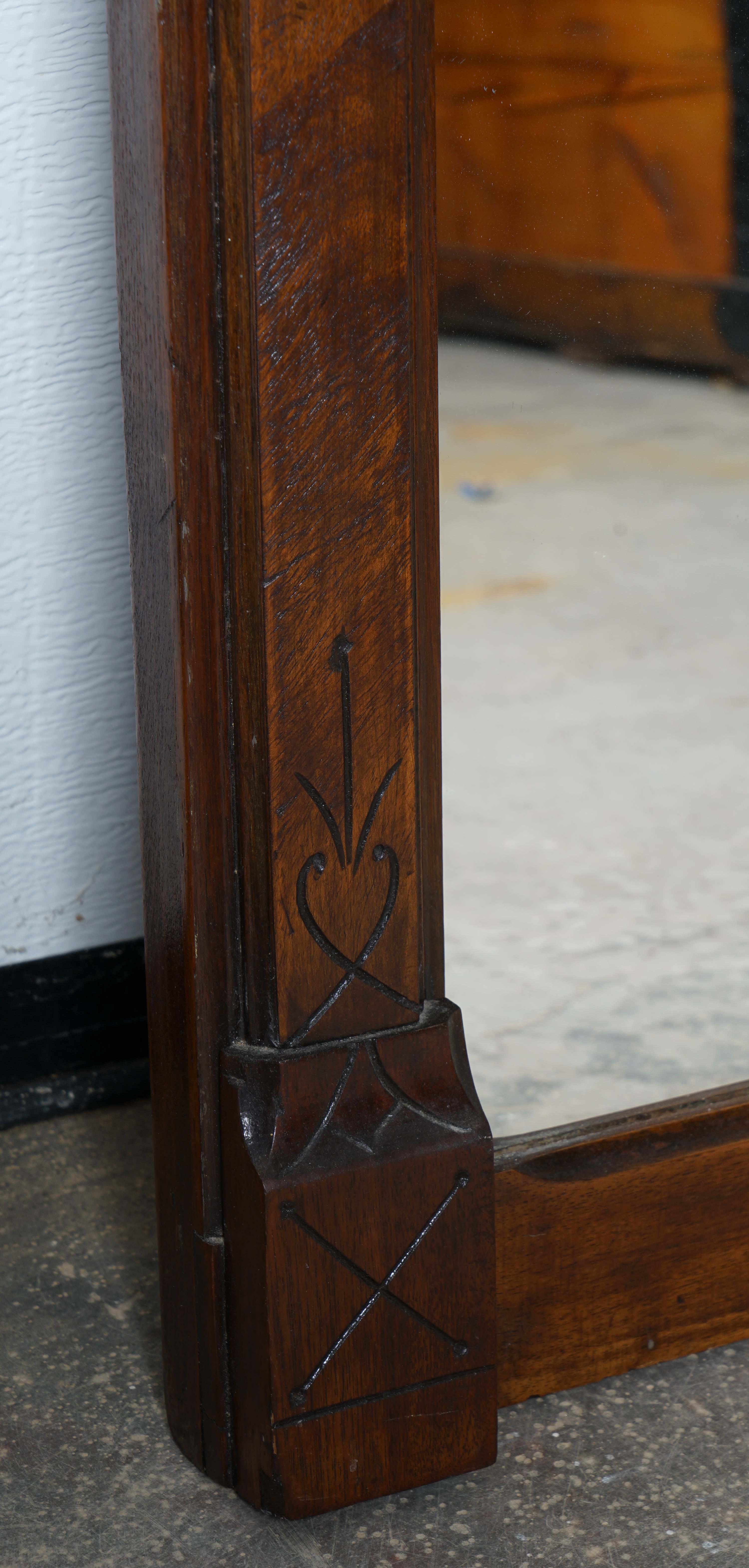 Antique Eastlake Style Wall Mirror