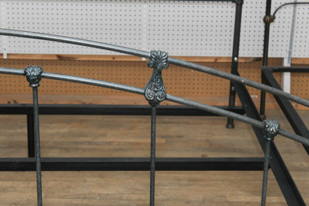 Signed Custom King Brass Bed by Gabrielli for Old Biscayne