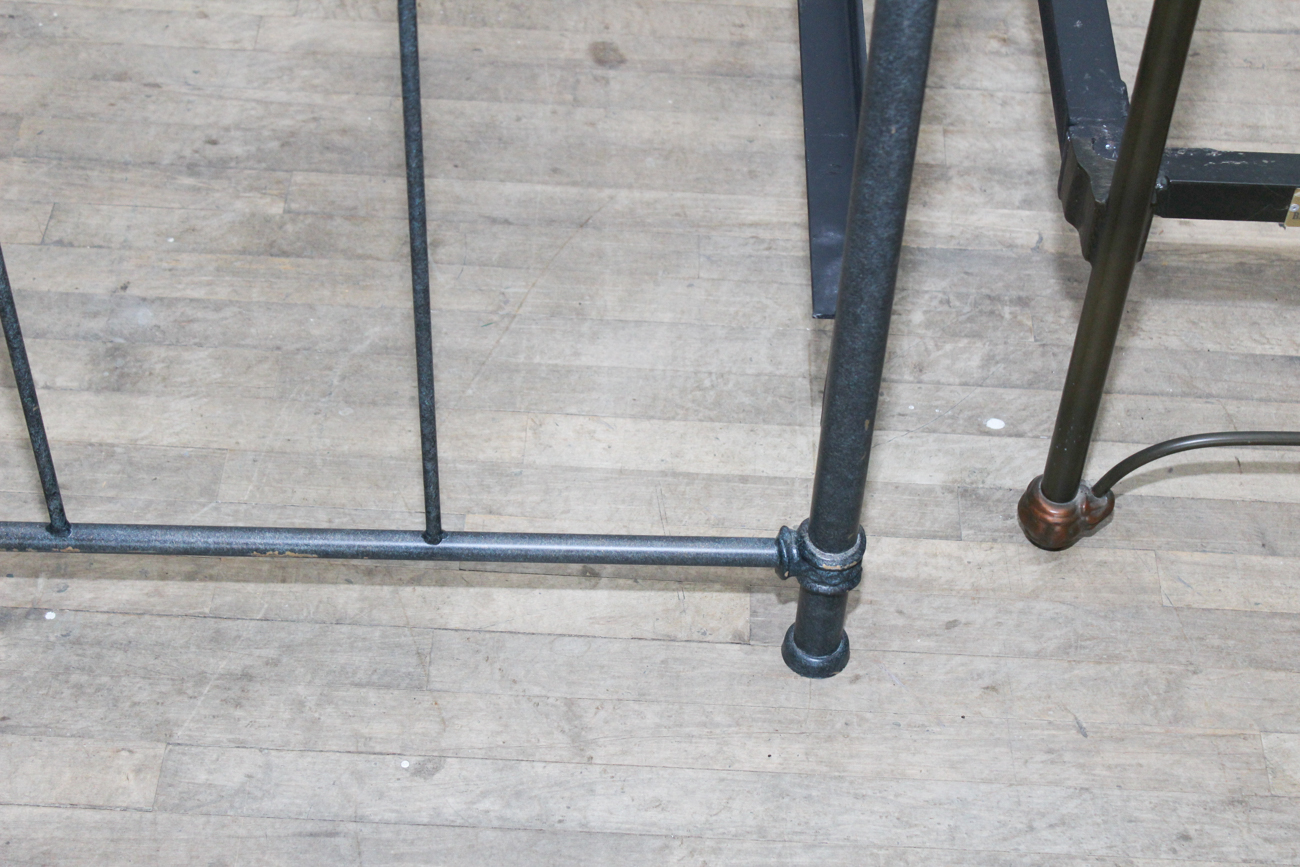 Signed Custom King Brass Bed by Gabrielli for Old Biscayne