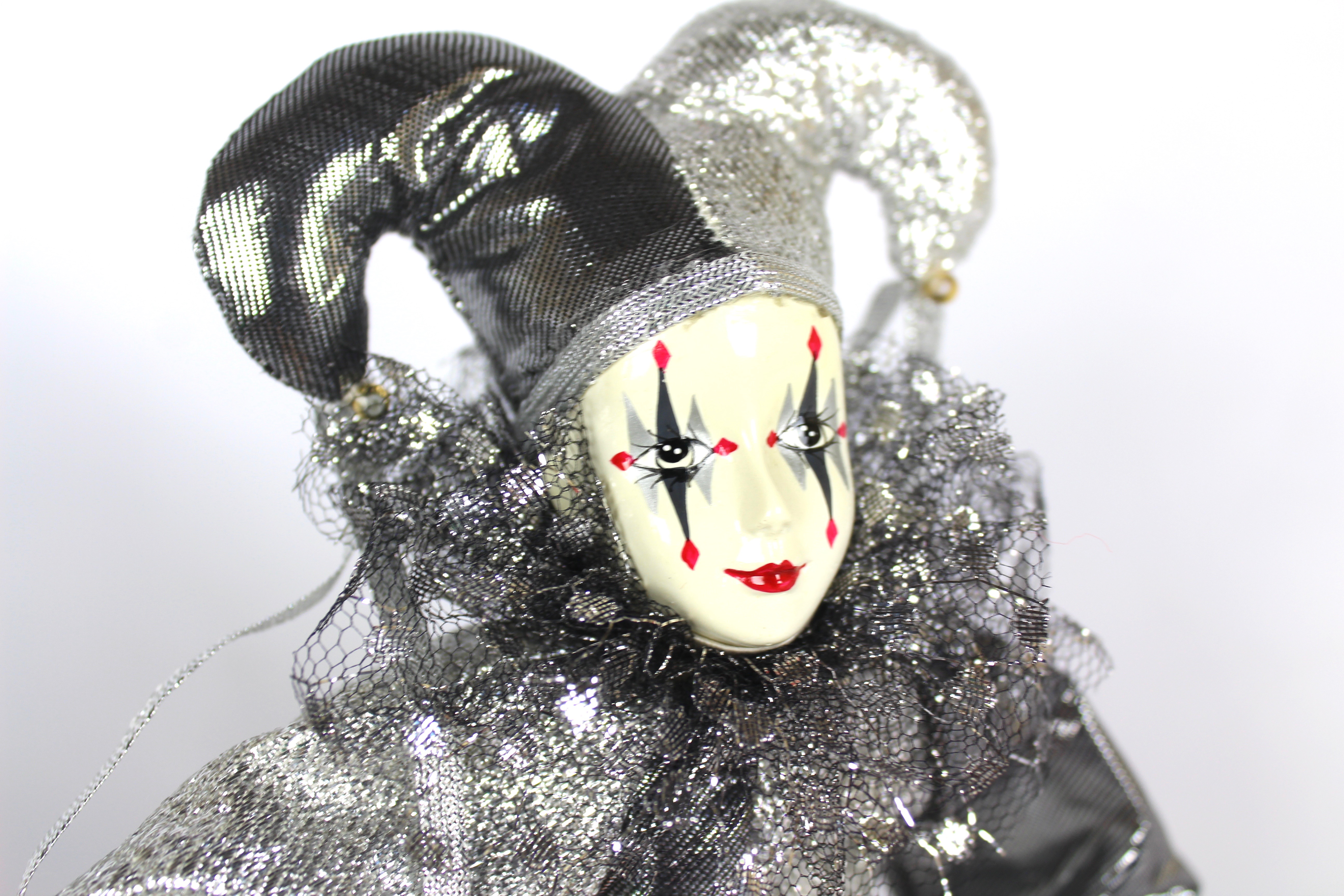 Jester and Clown Dolls, Including Brinn's Jester Music Box