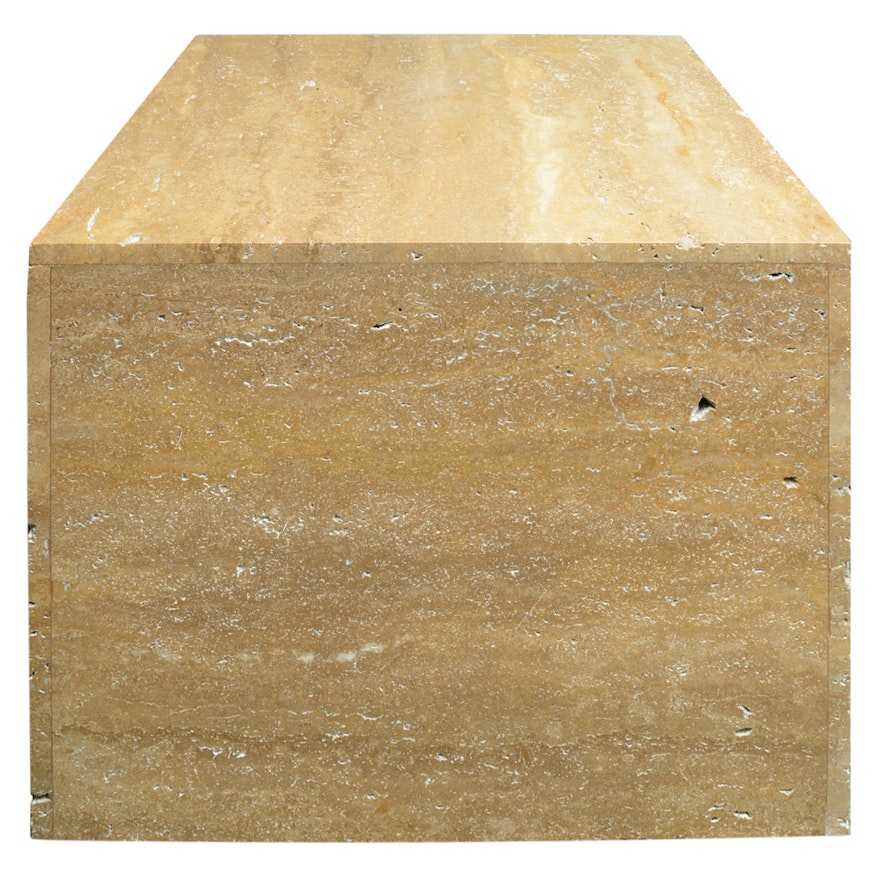 Contemporary Stone Side Table