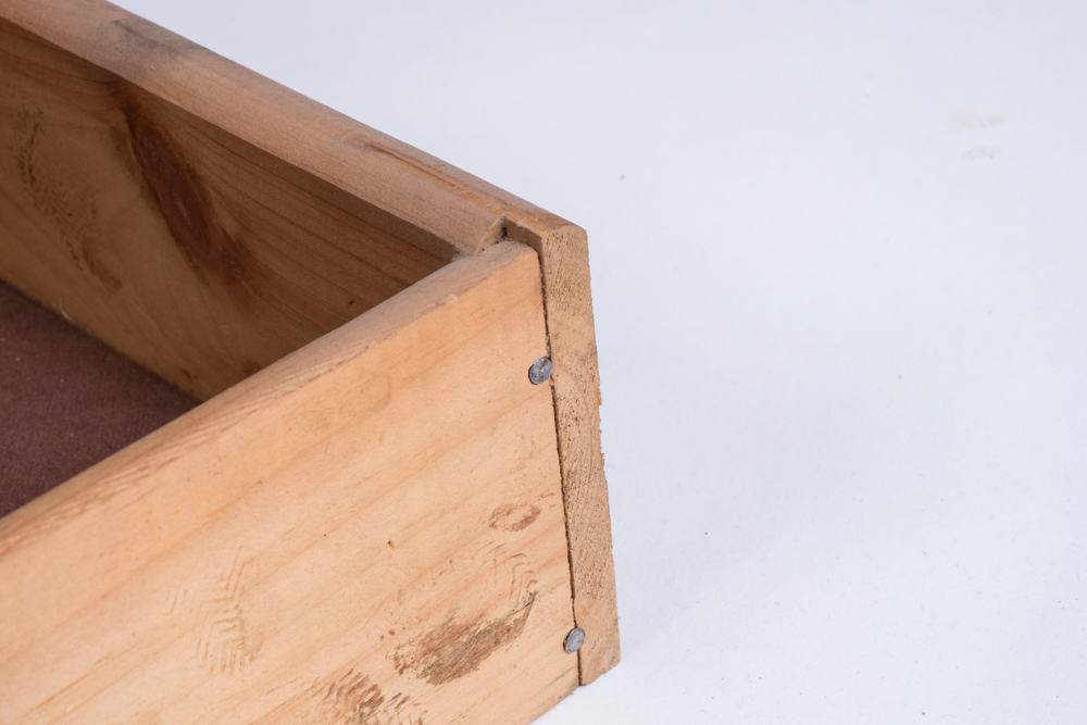 Pine Silverware Storage Cabinet