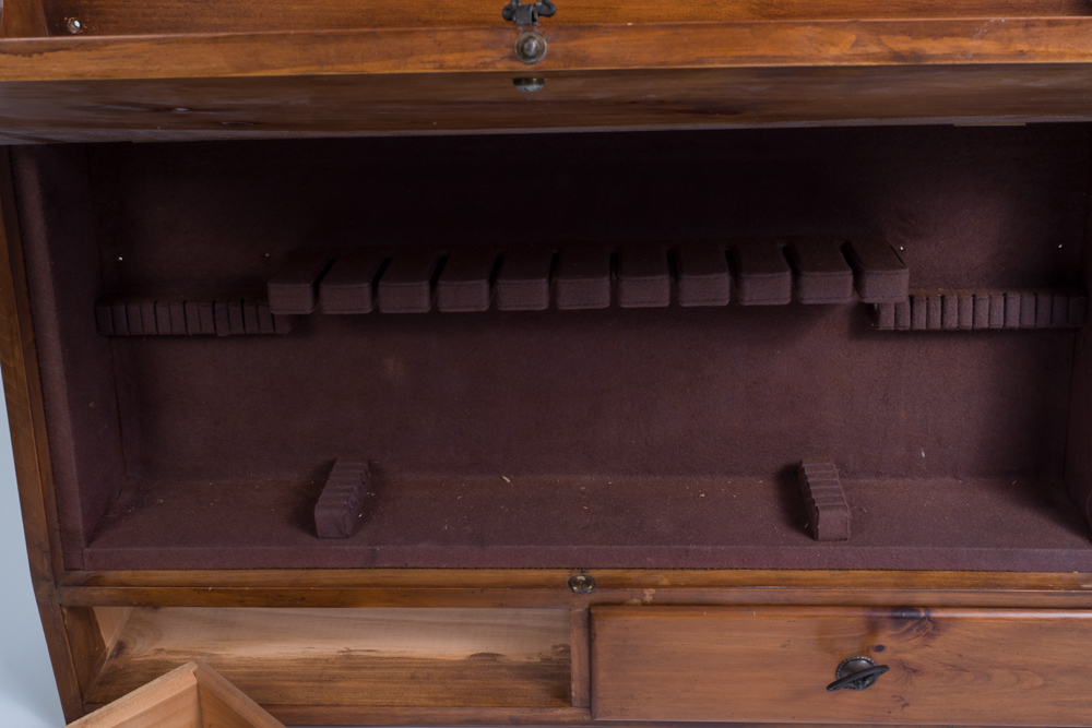 Pine Silverware Storage Cabinet