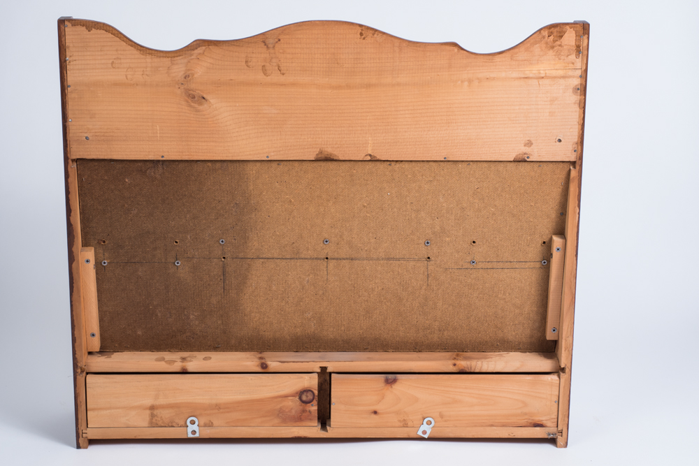 Pine Silverware Storage Cabinet