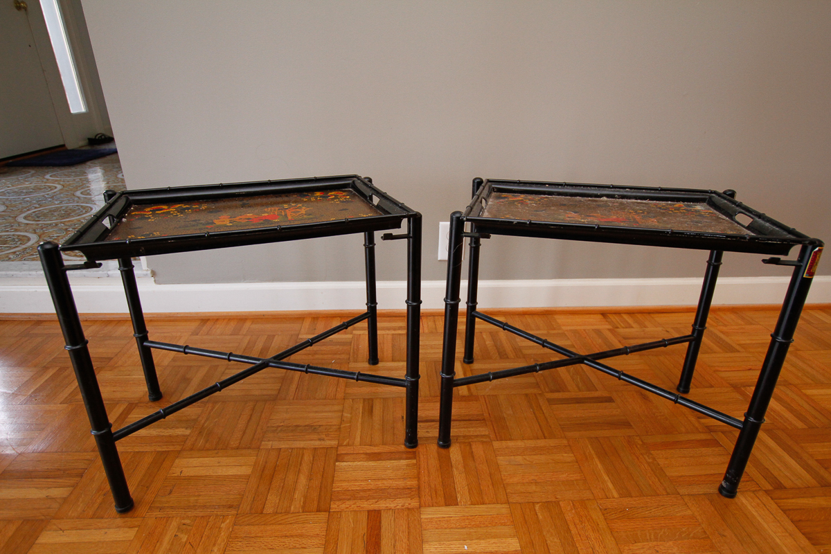 Pair of Asian Tray Tables