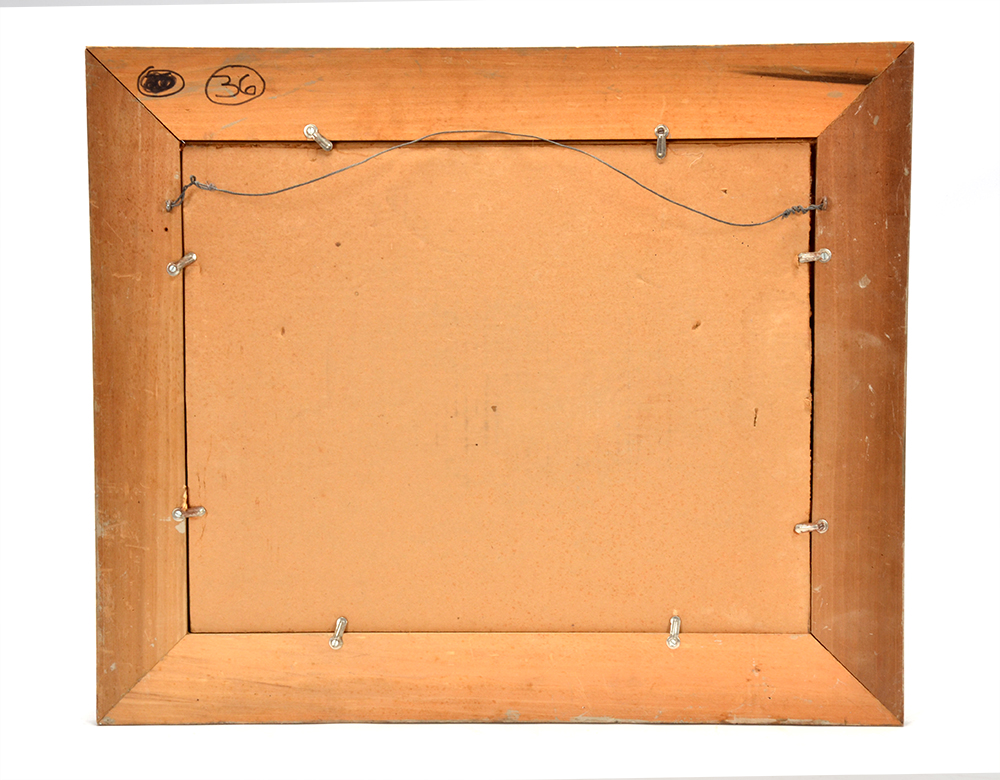 Edward R. Moreau Signed Watercolor of a Still Life