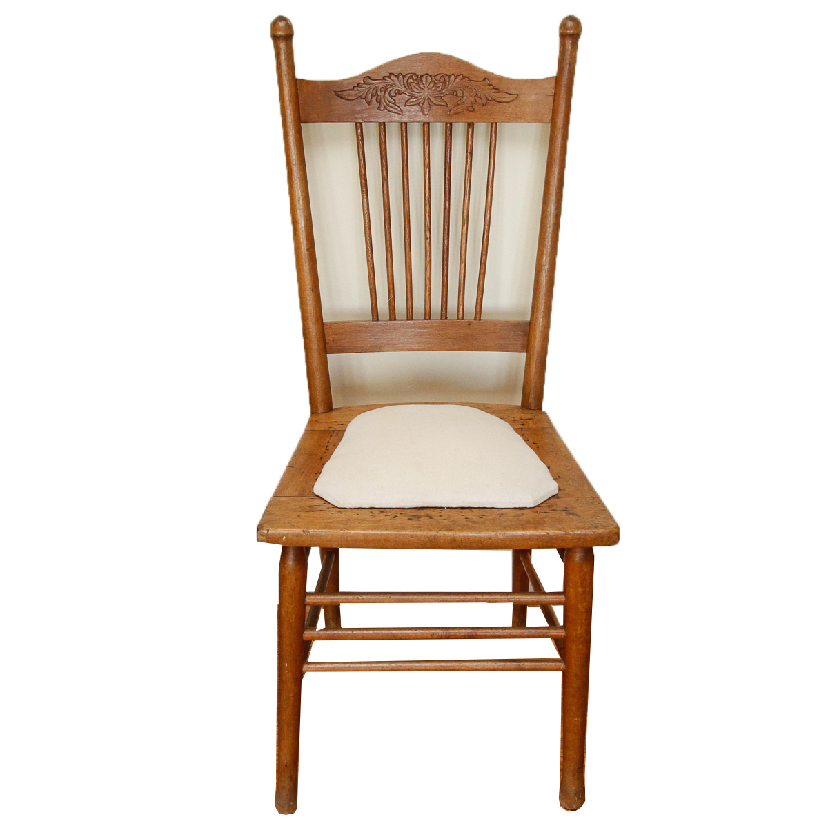 Vintage Oak Side Chair