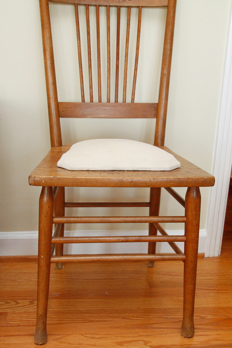 Vintage Oak Side Chair