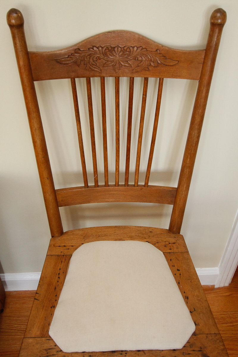 Vintage Oak Side Chair