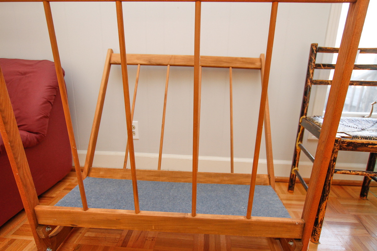 Wooden Art Print Rack