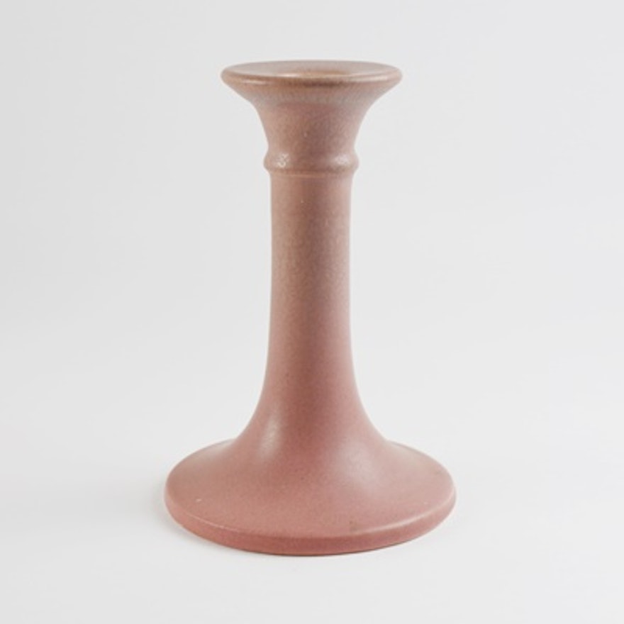 1922 Rookwood Pottery Candlestick, #822D