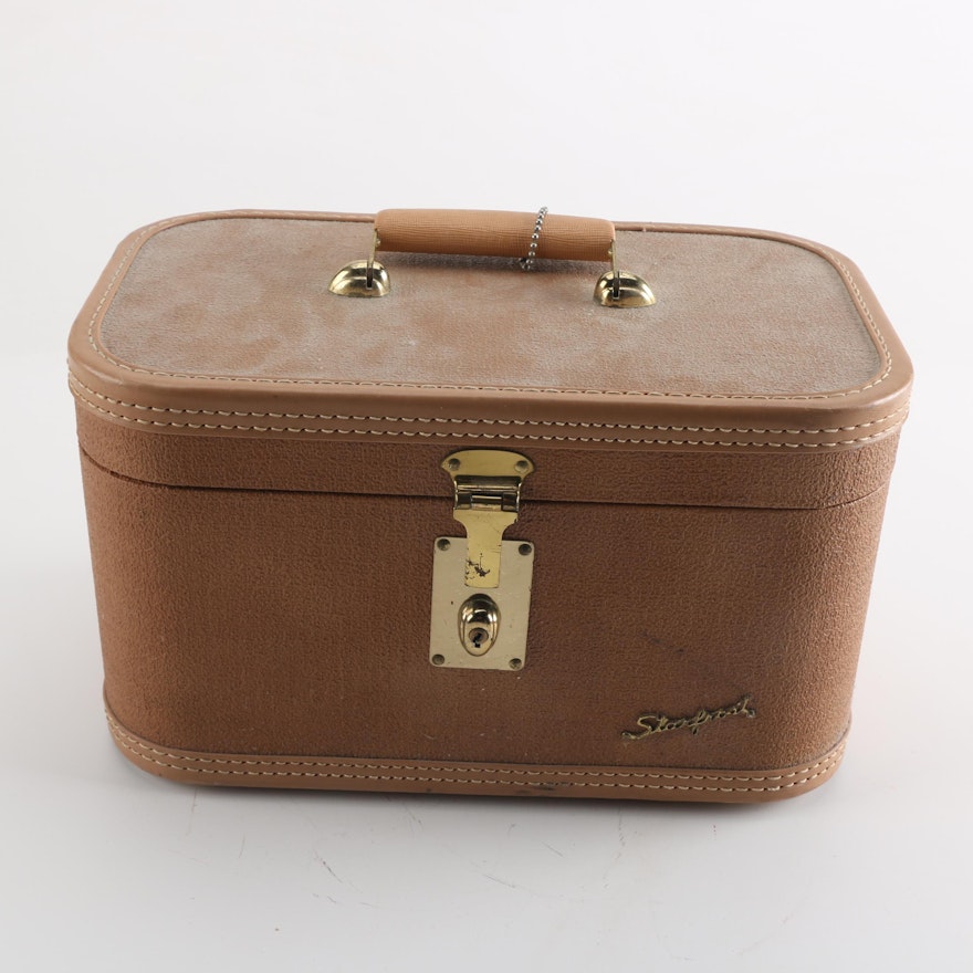 Vintage Starfrost Travel Cosmetic Case