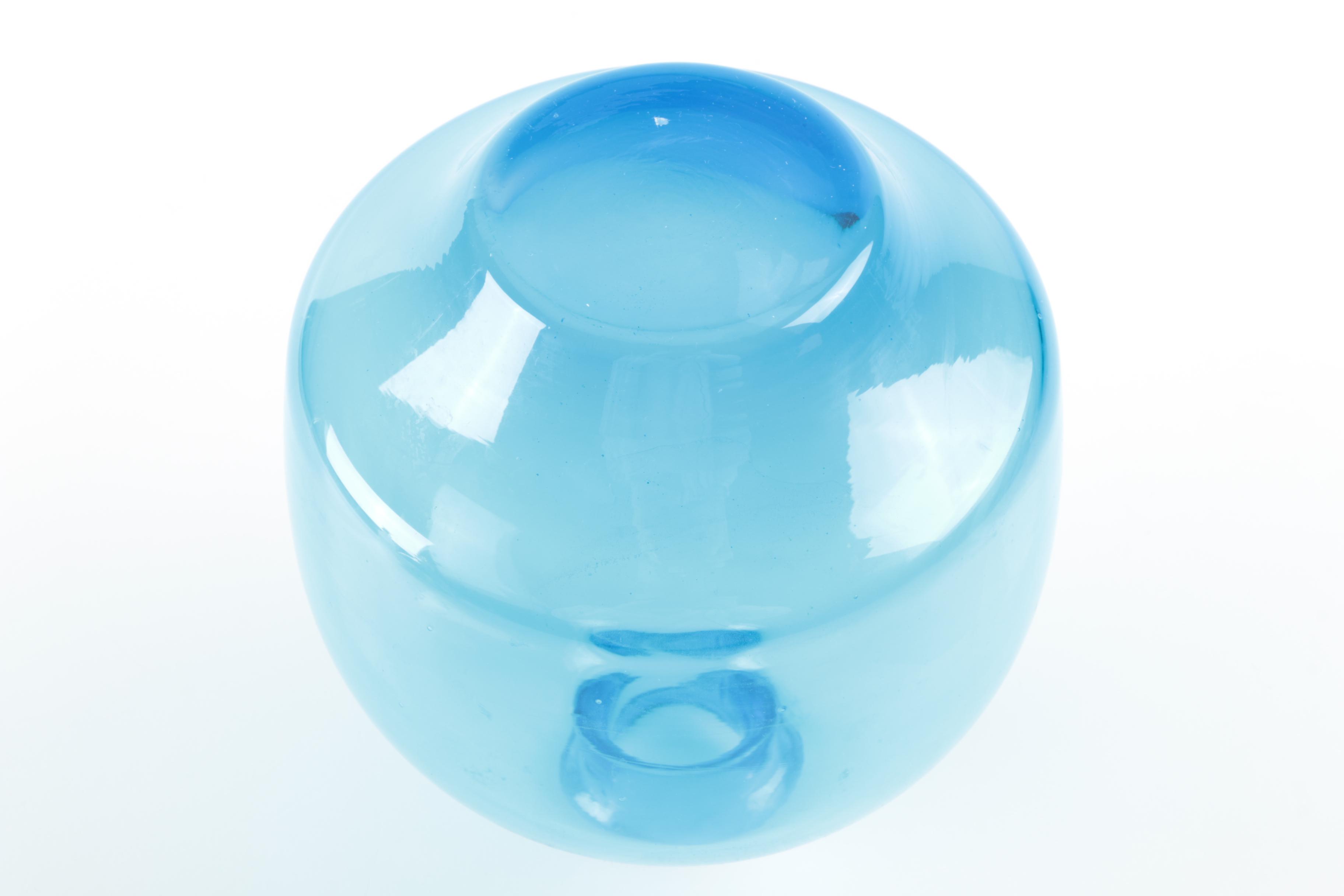 Blown Glass Vase and Wasp Catcher