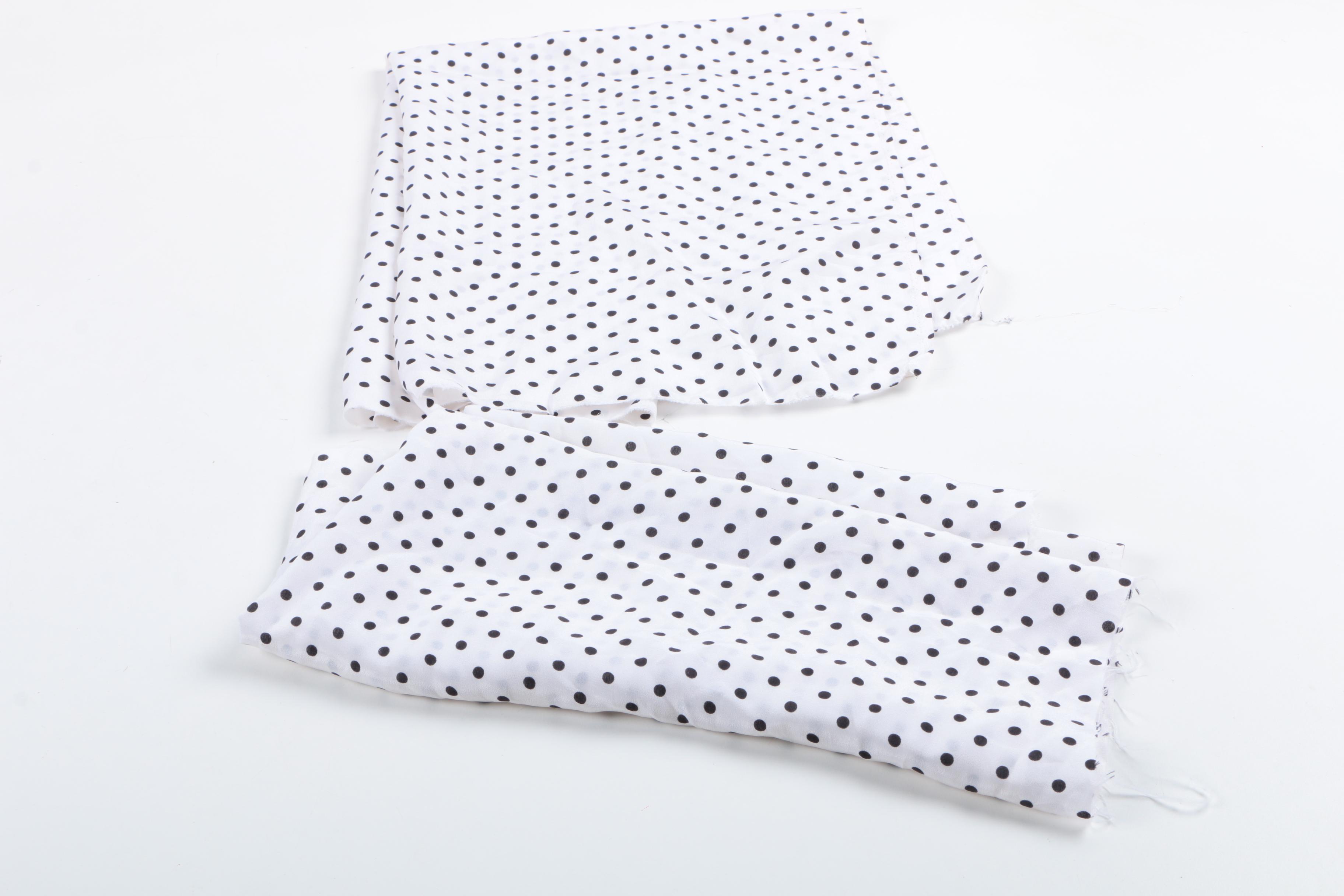 Batik Dyed Silk with Jacquard Woven Fabric and More