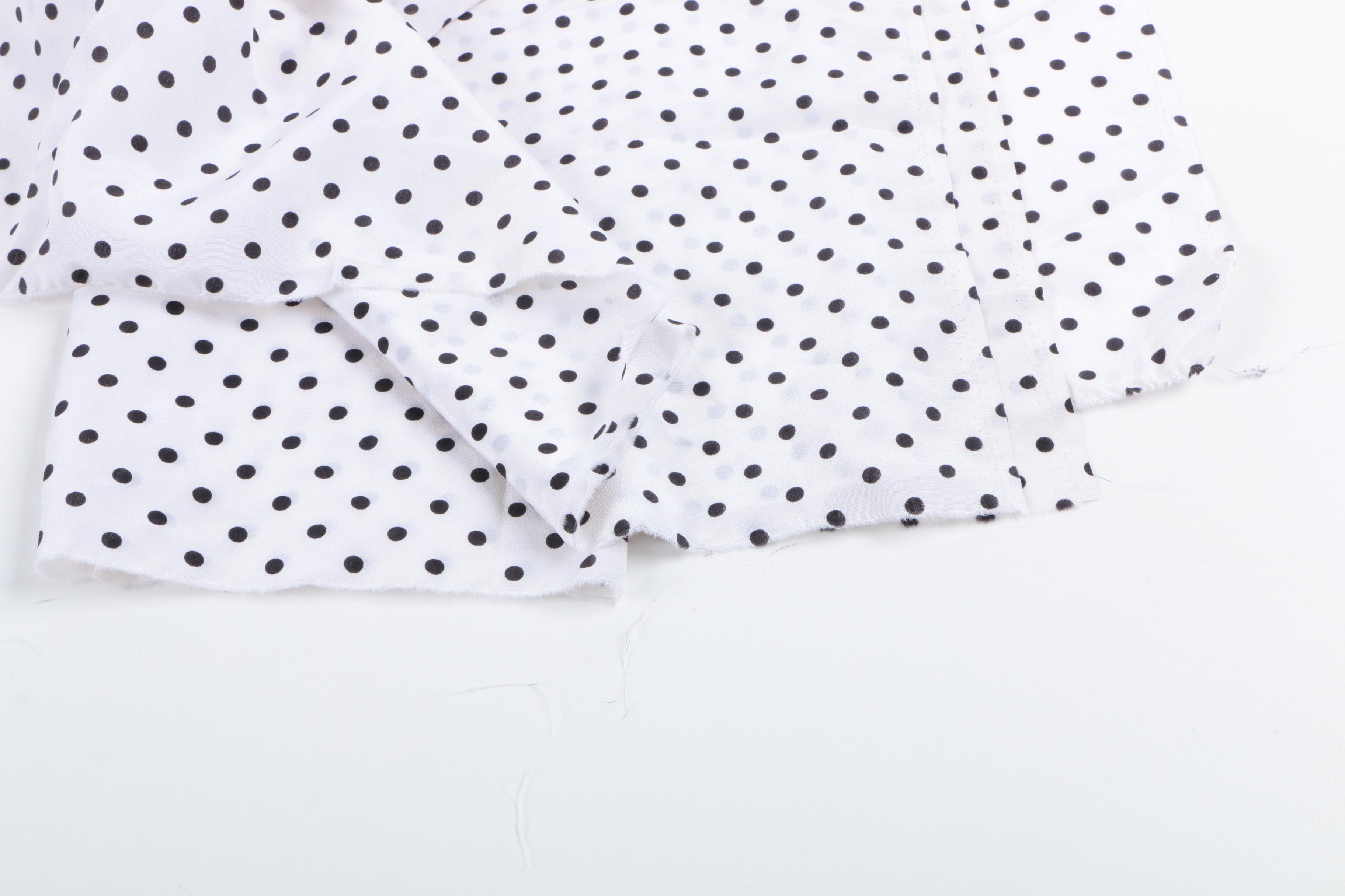 Batik Dyed Silk with Jacquard Woven Fabric and More