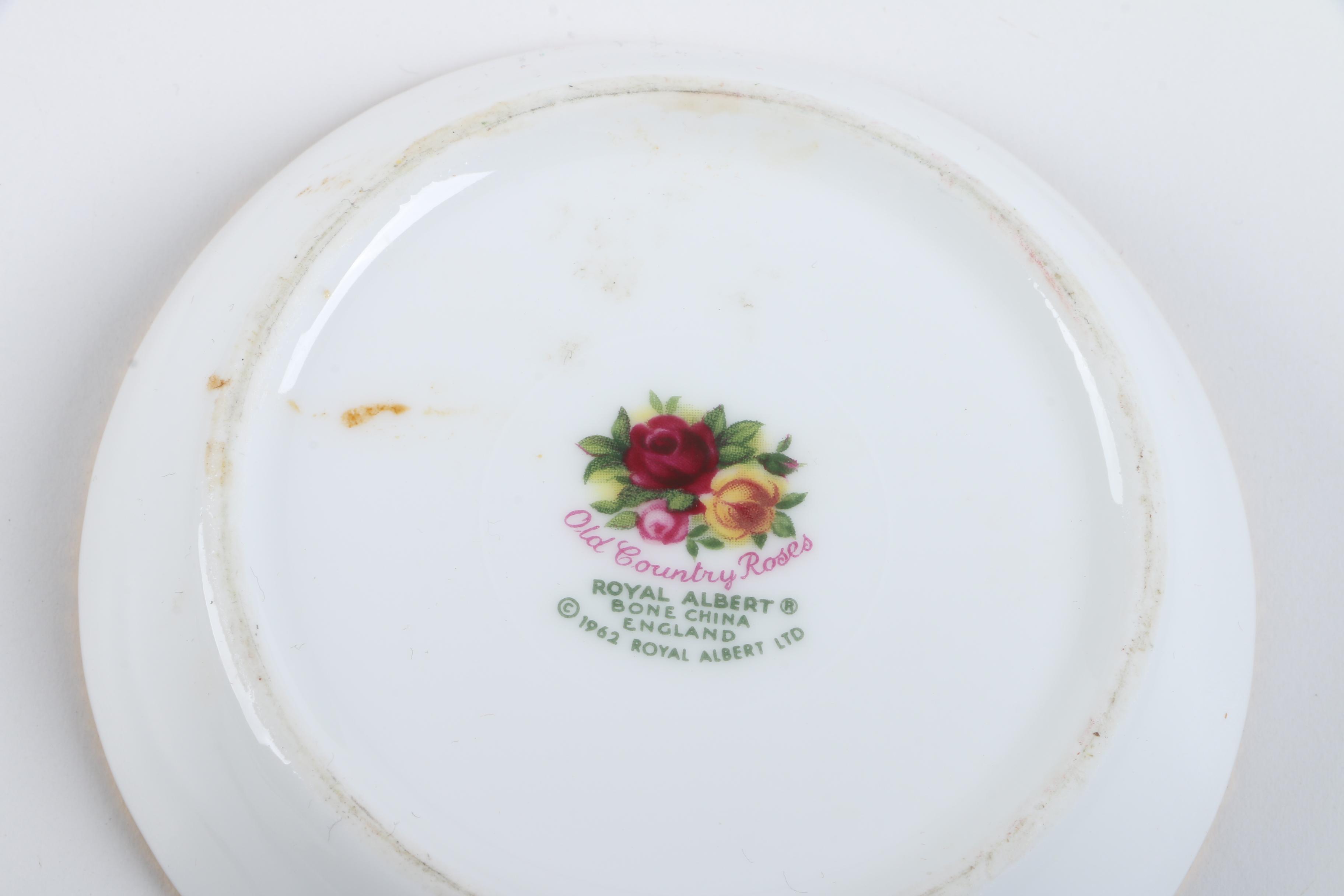 Eclectic Tableware Including Royal Albert and Others