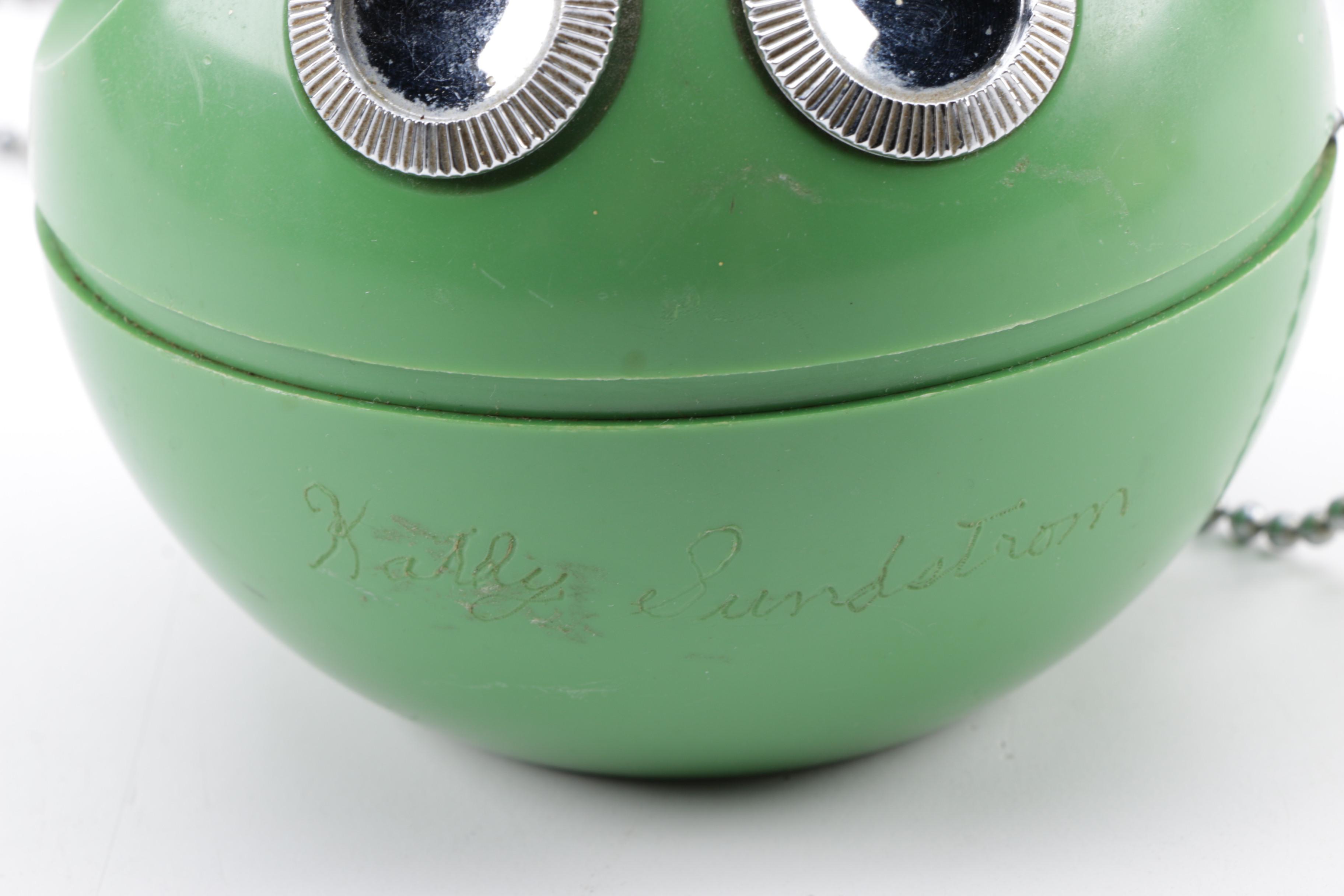 Mid Century Modern Panasonic R-70 Radio and Ericofon Rotary Telephone