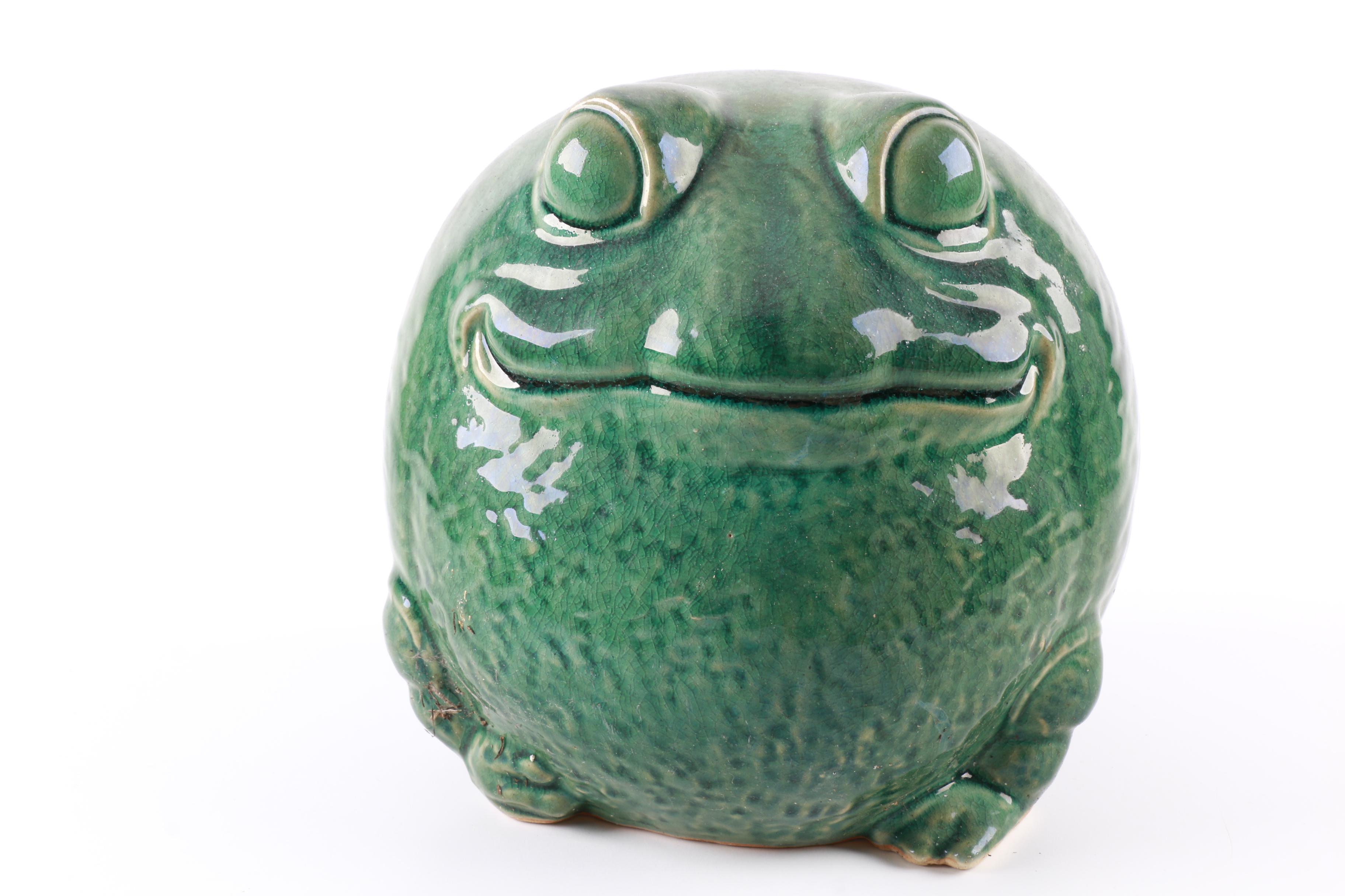 Decorative Ceramic Frogs