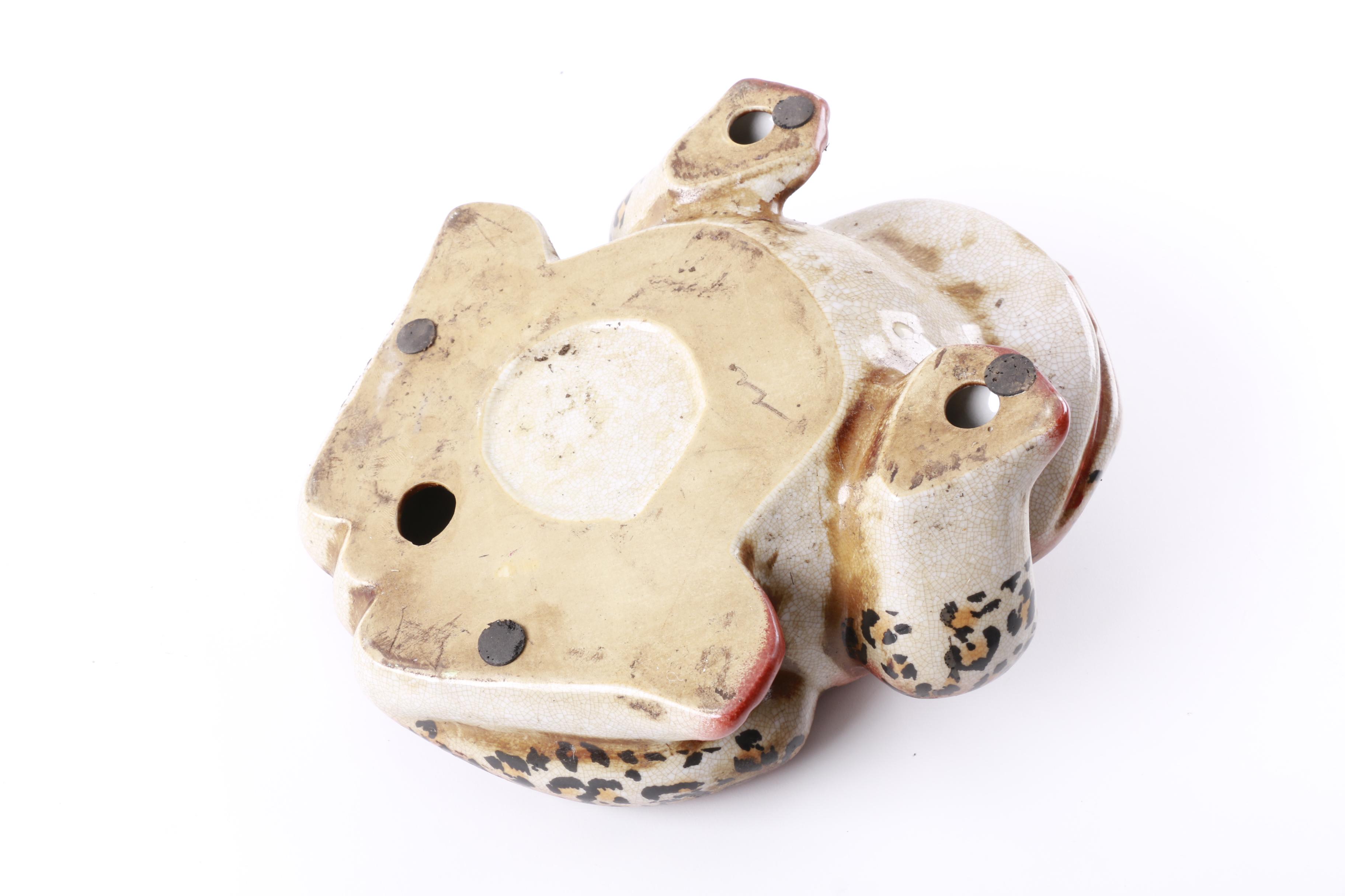 Decorative Ceramic Frogs