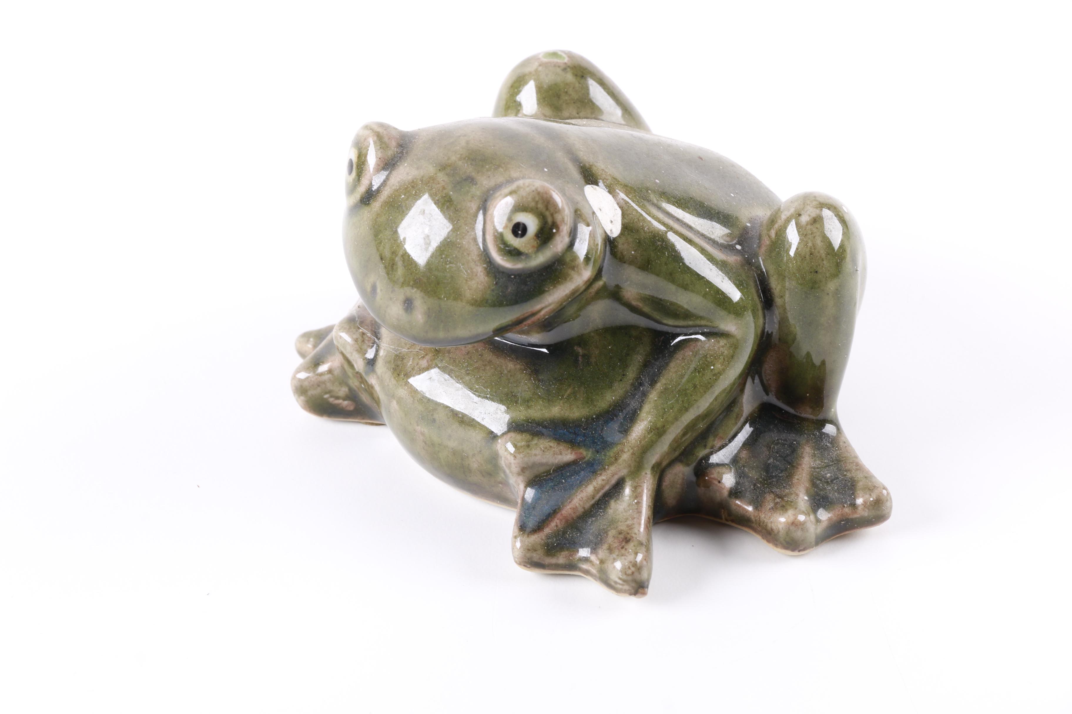 Decorative Ceramic Frogs