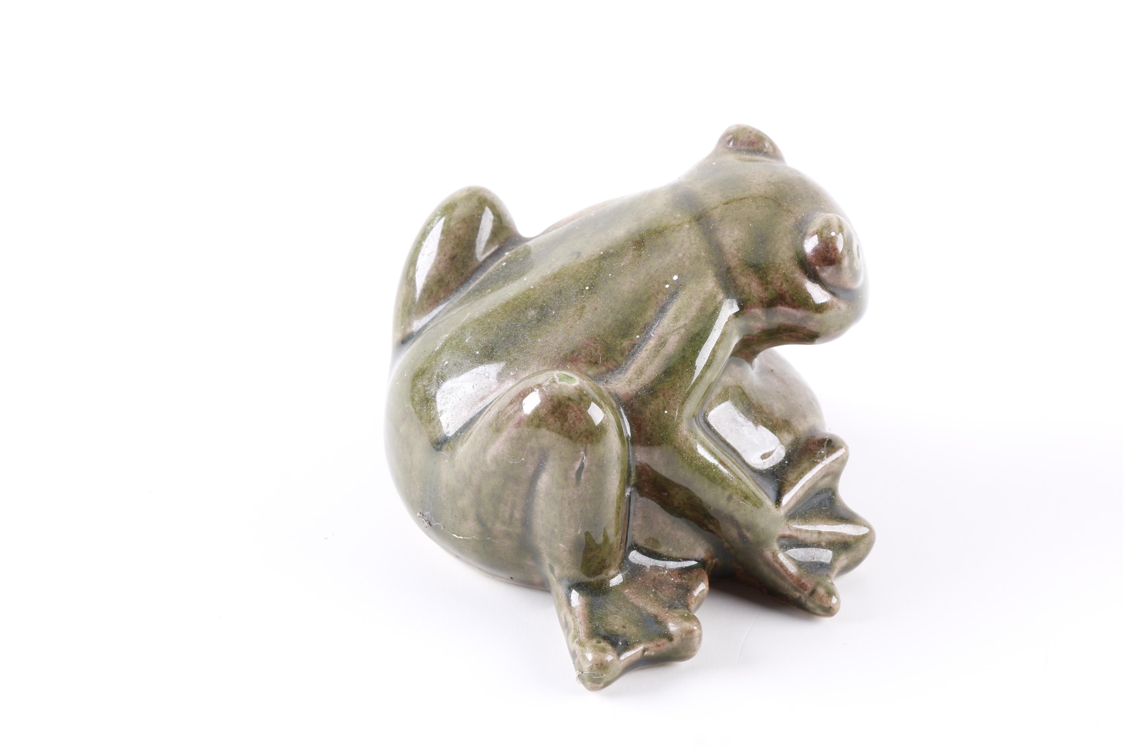 Decorative Ceramic Frogs
