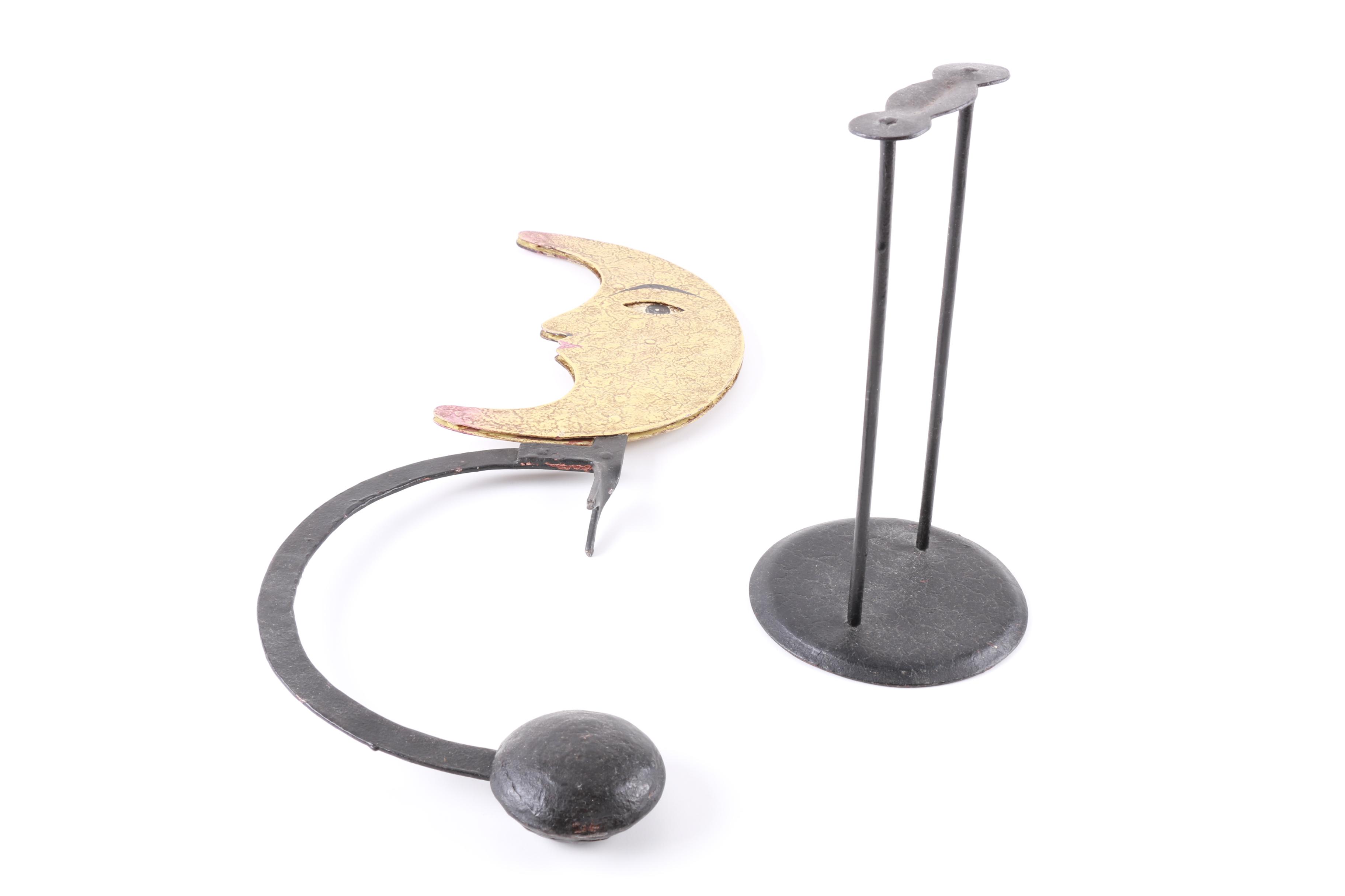 Crescent Moon Kinetic Sculpture