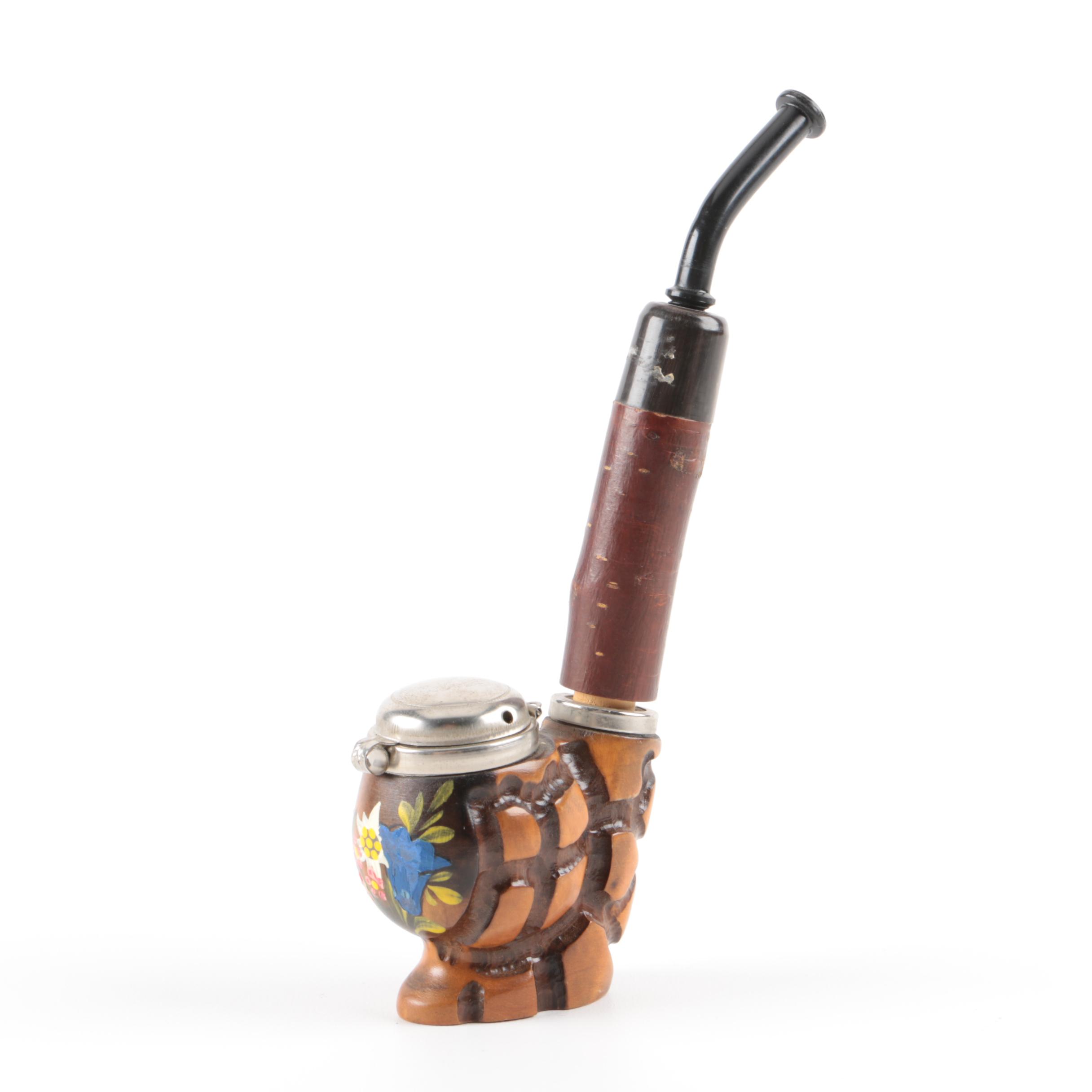 Wooden Tobacco Pipe