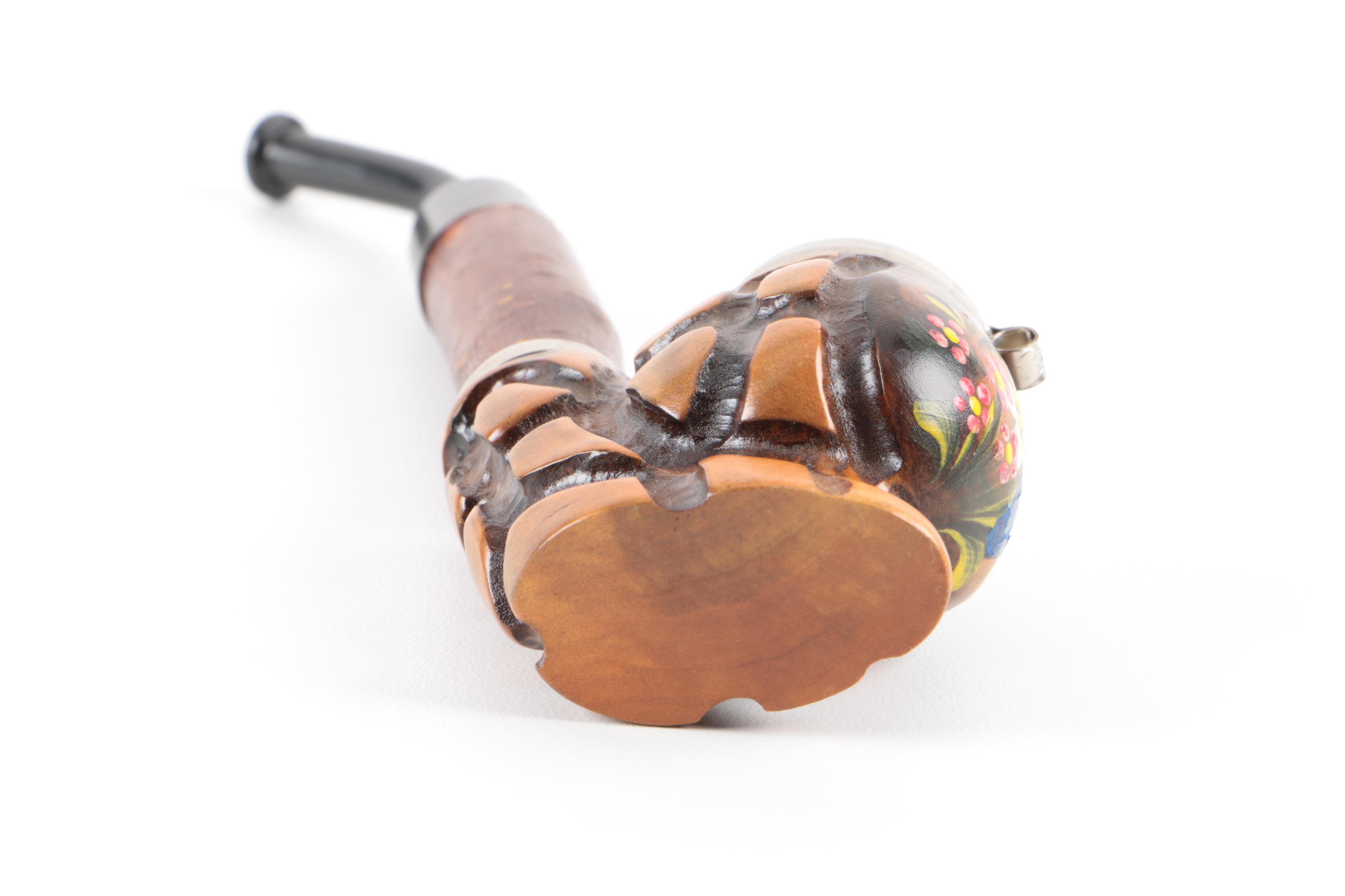 Wooden Tobacco Pipe