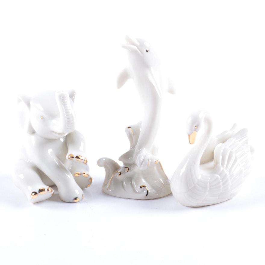 Lenox Porcelain Animal Figurines
